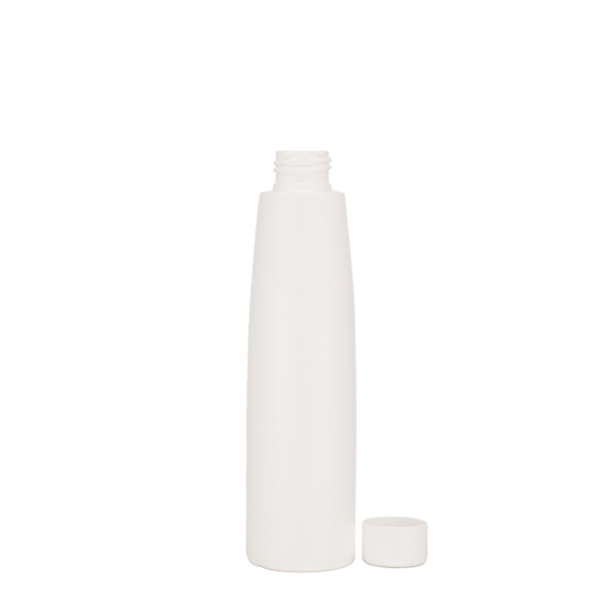 200 ml plastik şişe 'Donald', HDPE, beyaz, ağzı: 24/410