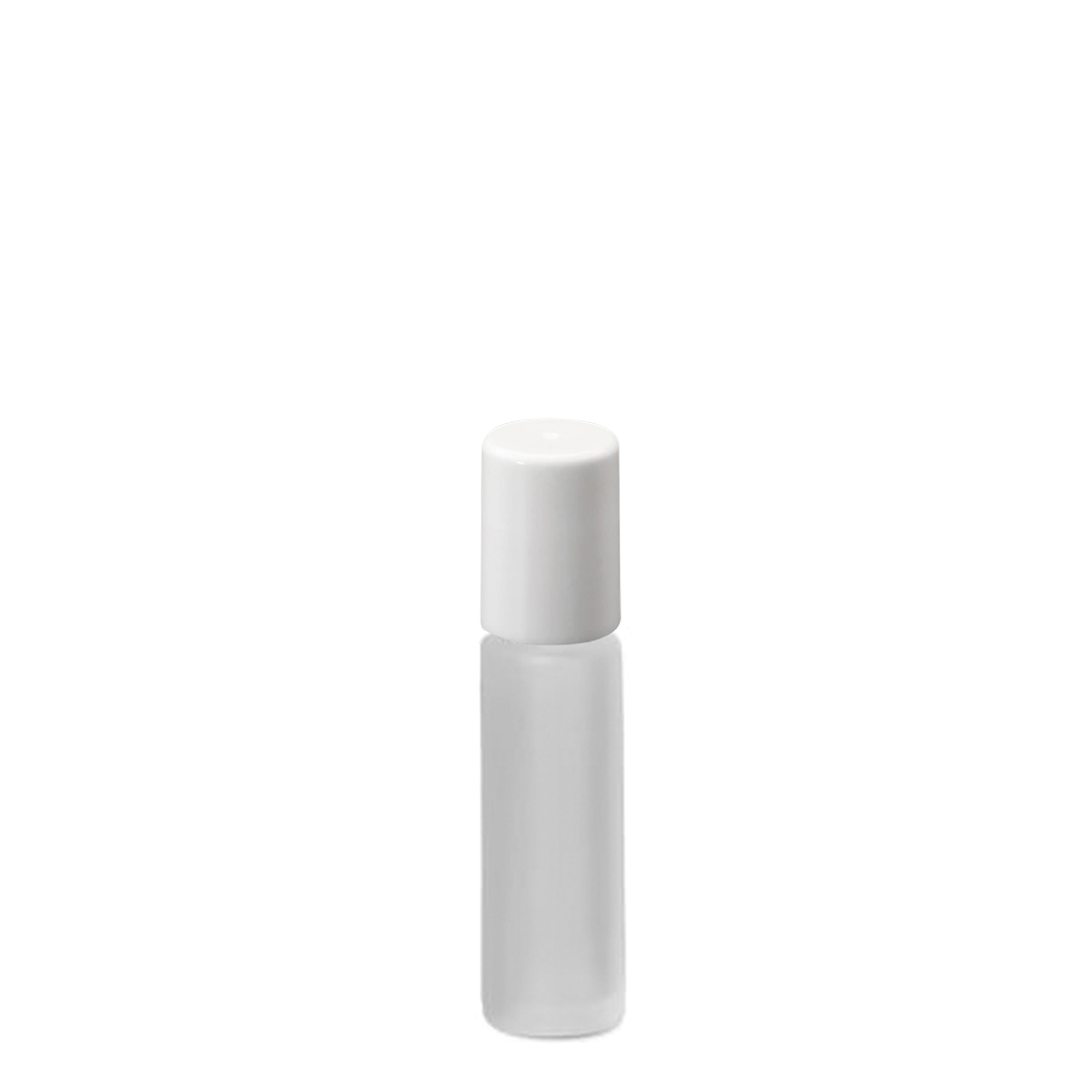 10 ml Roll-On şişe, cam, buzlu, ağız: vidalı kapak