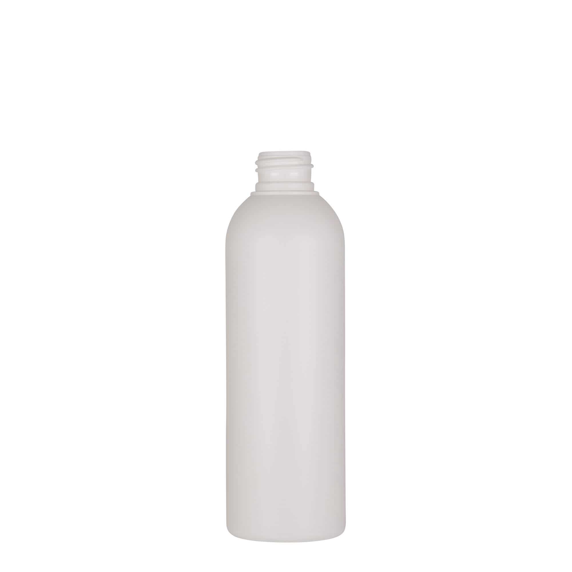 200 ml plastik şişe 'Tuffy', HDPE, beyaz, ağız: 24/410 200 ml plastik şişe 'Tuffy', HDPE, beyaz, ağız: 24/410