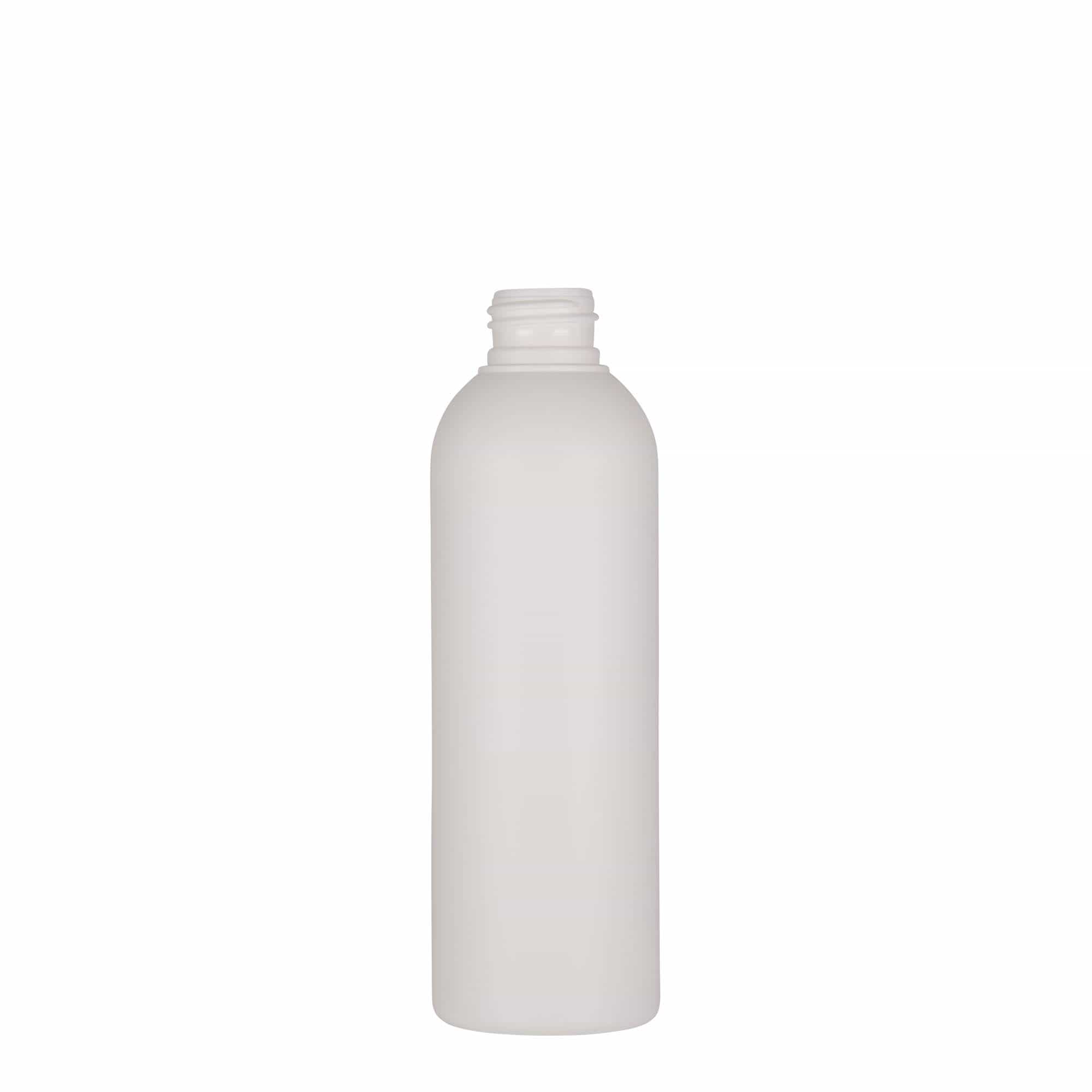 200 ml plastik şişe 'Tuffy', HDPE, beyaz, ağız: 24/410 200 ml plastik şişe 'Tuffy', HDPE, beyaz, ağız: 24/410