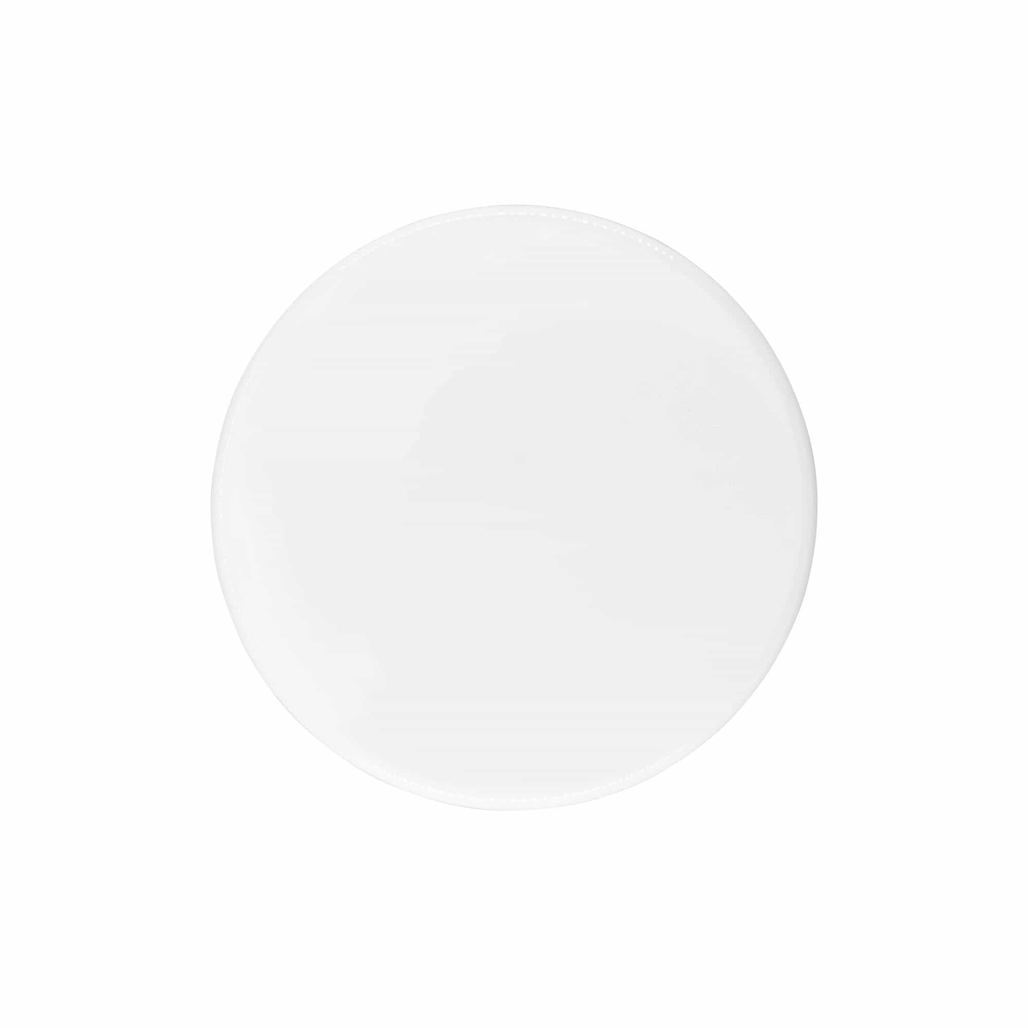 Vidalı kapak, PP plastik, beyaz, ağız çapı: 100/400