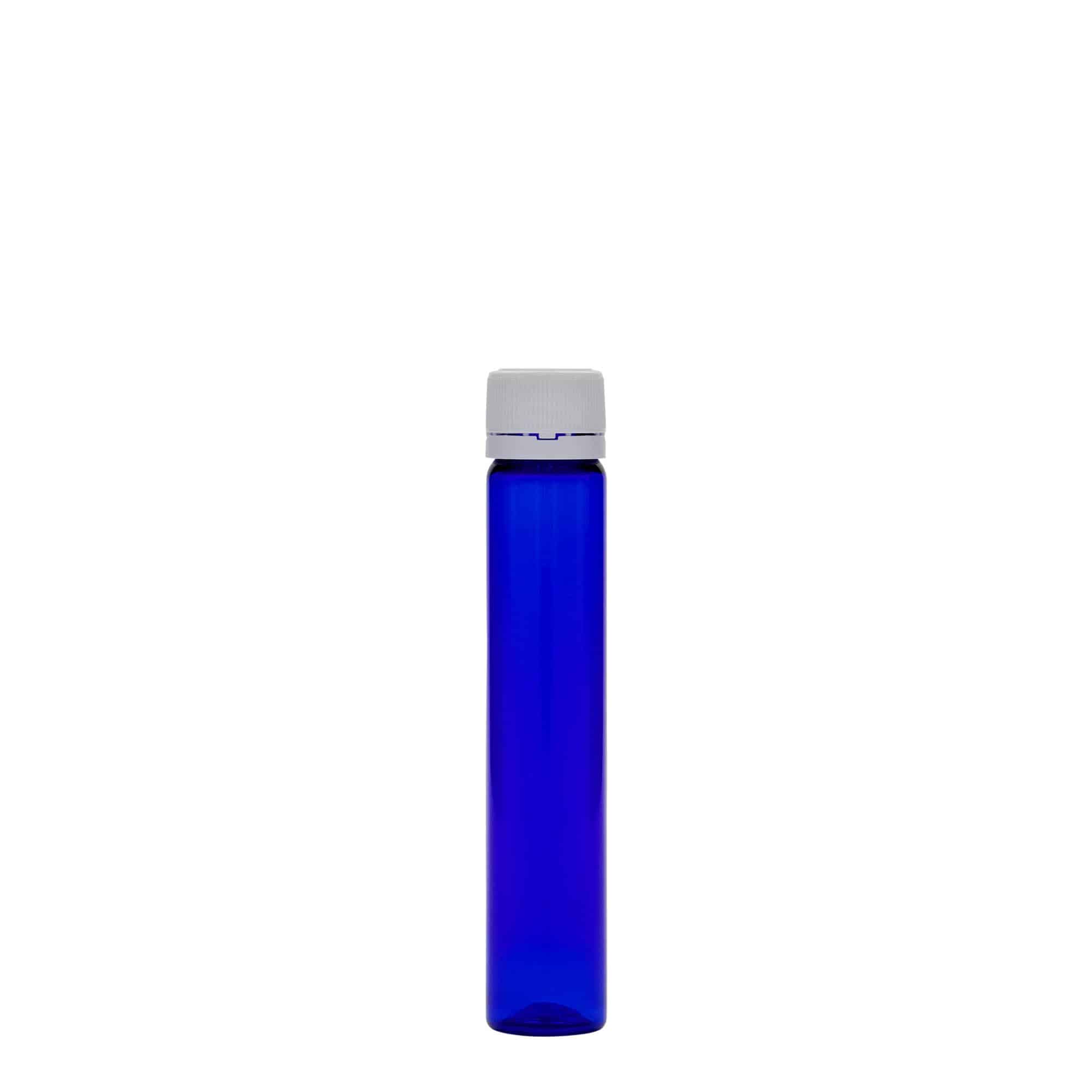25 ml PET tüp, plastik, kraliyet mavisi, ağız: vidalı kapak