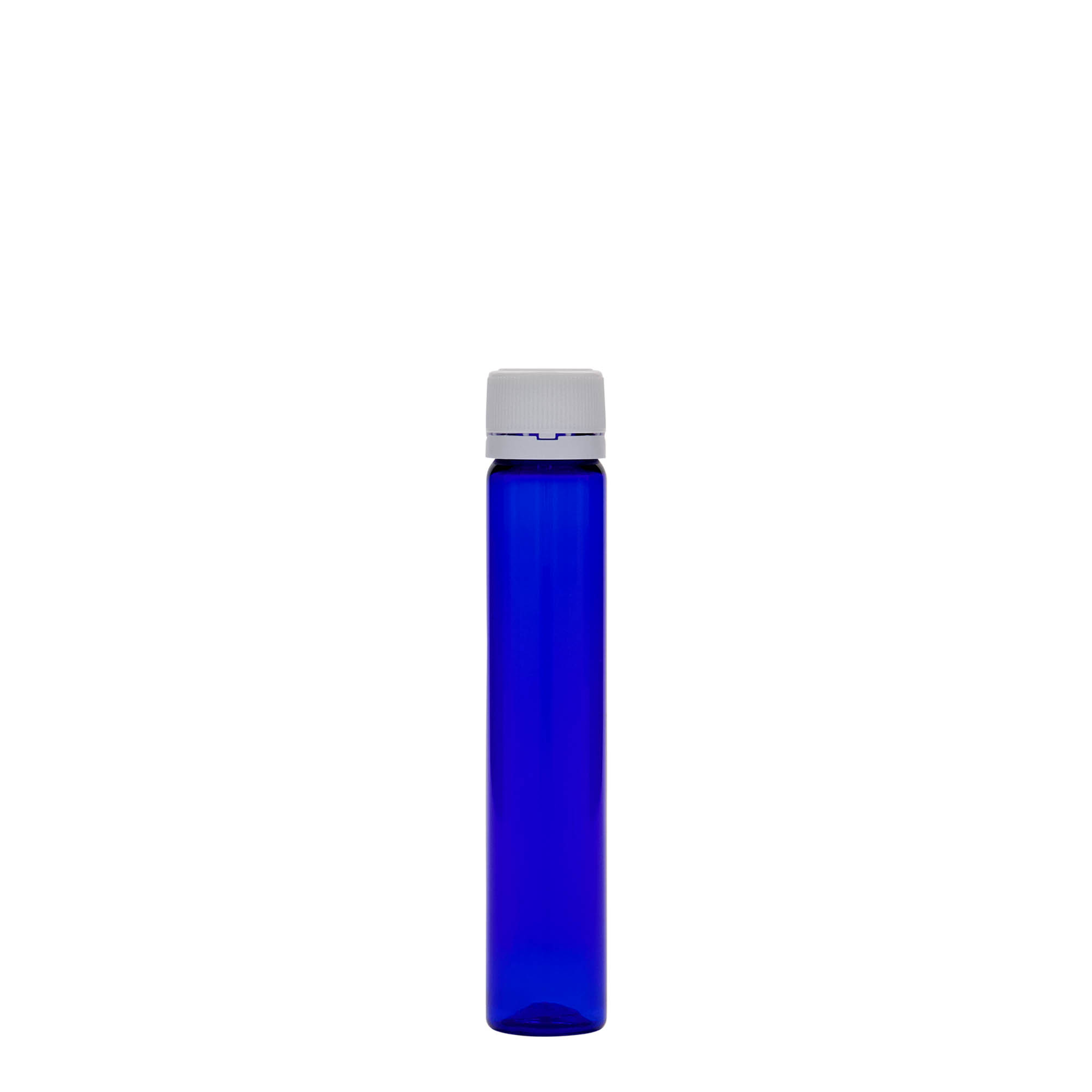 25 ml PET tüp, plastik, kraliyet mavisi, ağız: vidalı kapak