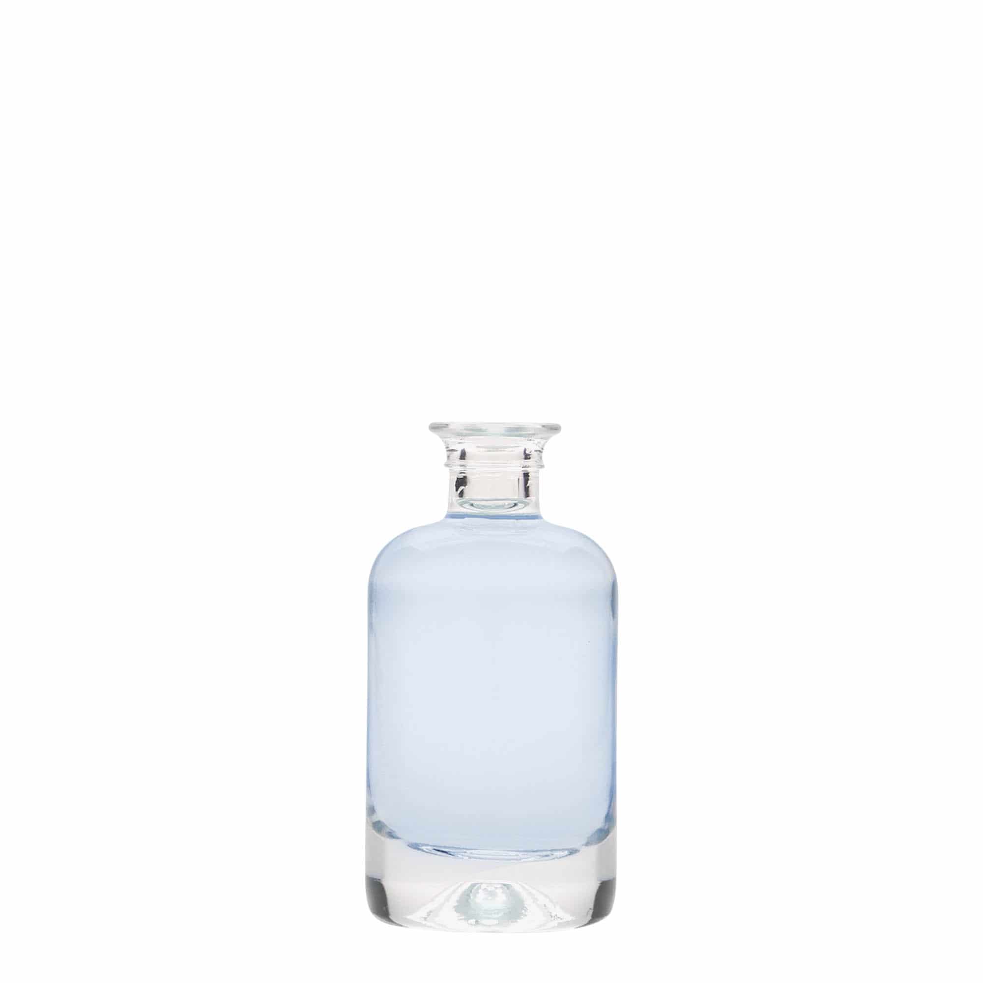 40 ml eczacı cam şişesi, ağız: mantar