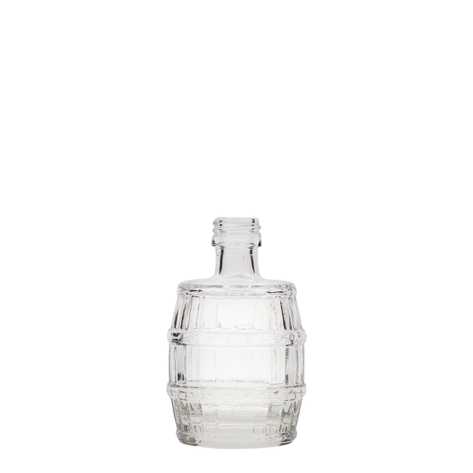 50 ml cam şişe 'Fass', ağız: PP 18