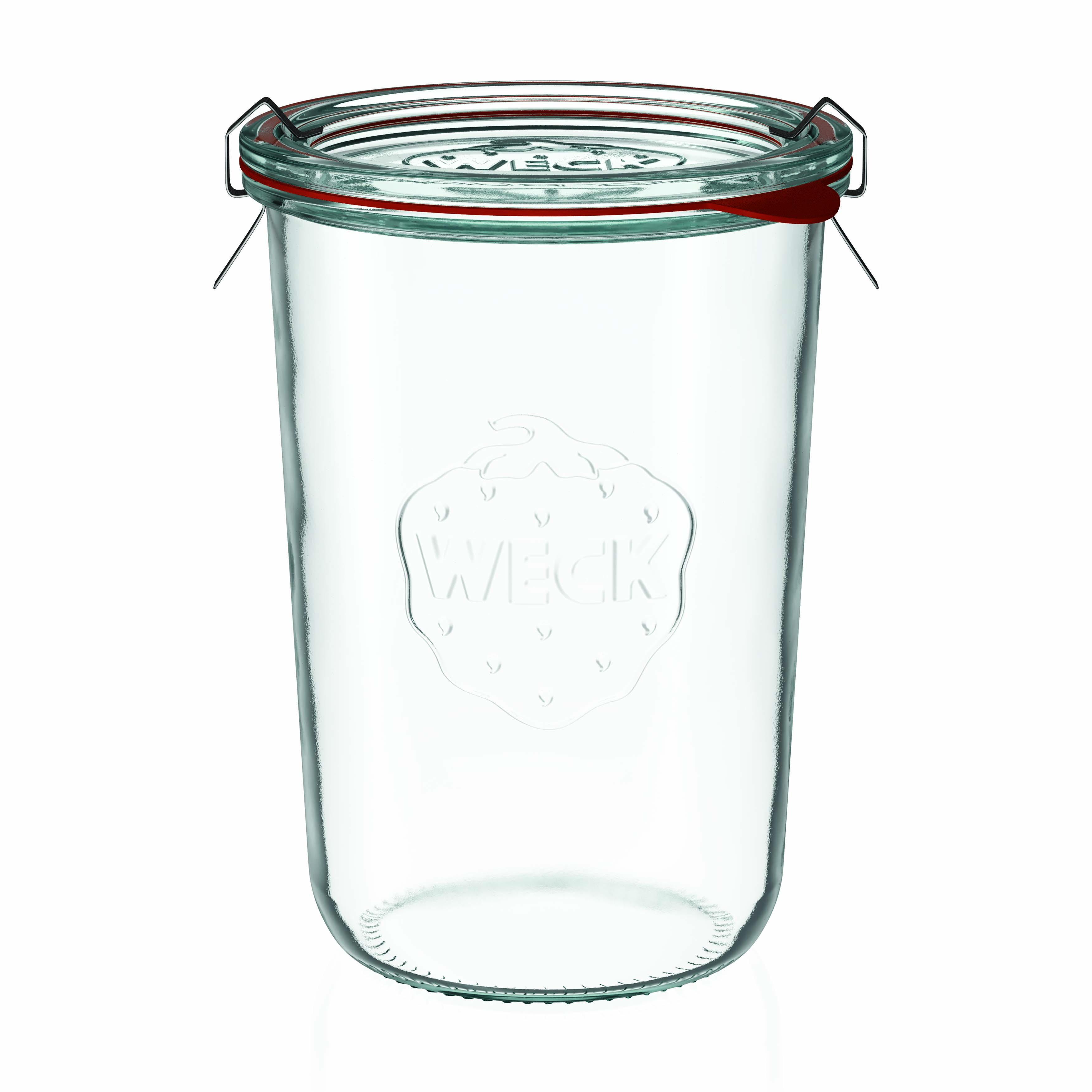 850 ml WECK ters çevirme kavanozu, ağız: yuvarlak kenar