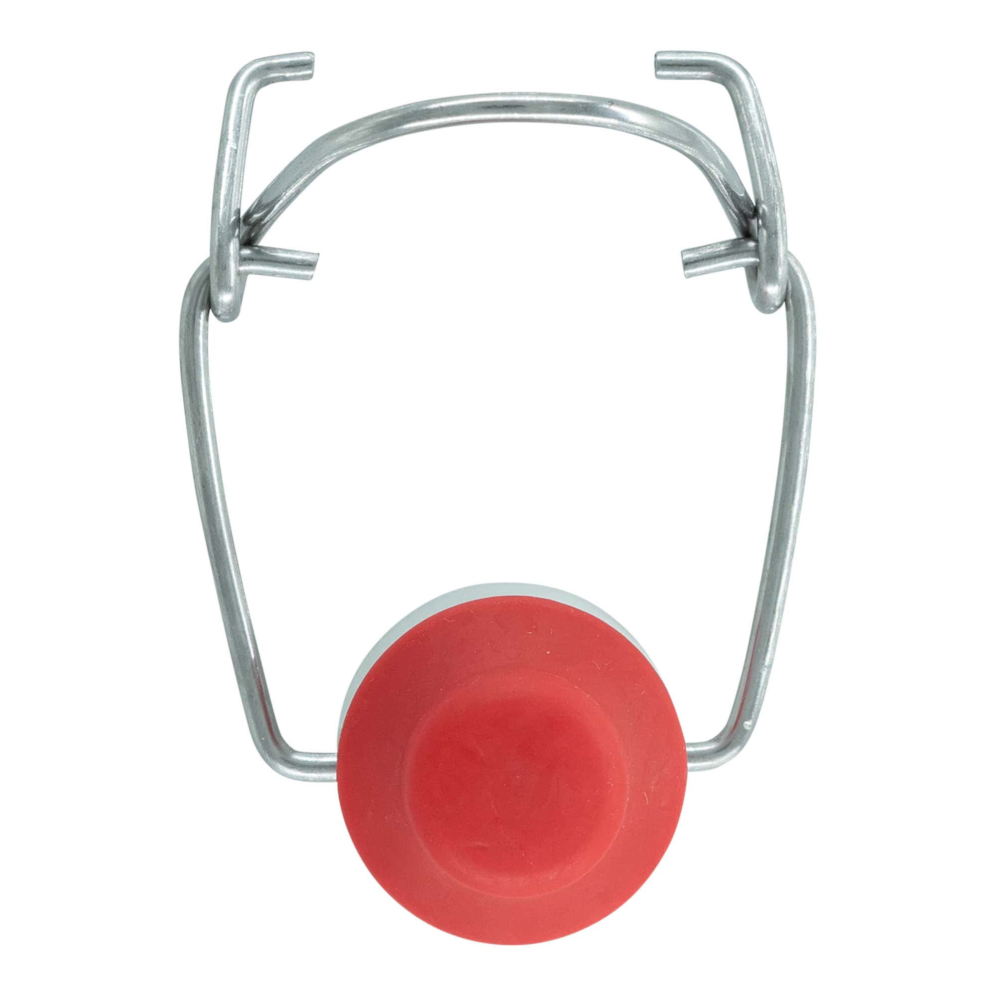 Özel boyutlu mandallı kapama, plastik, kırmızı-beyaz Özel boyutlu mandallı kapama, plastik, kırmızı-beyaz