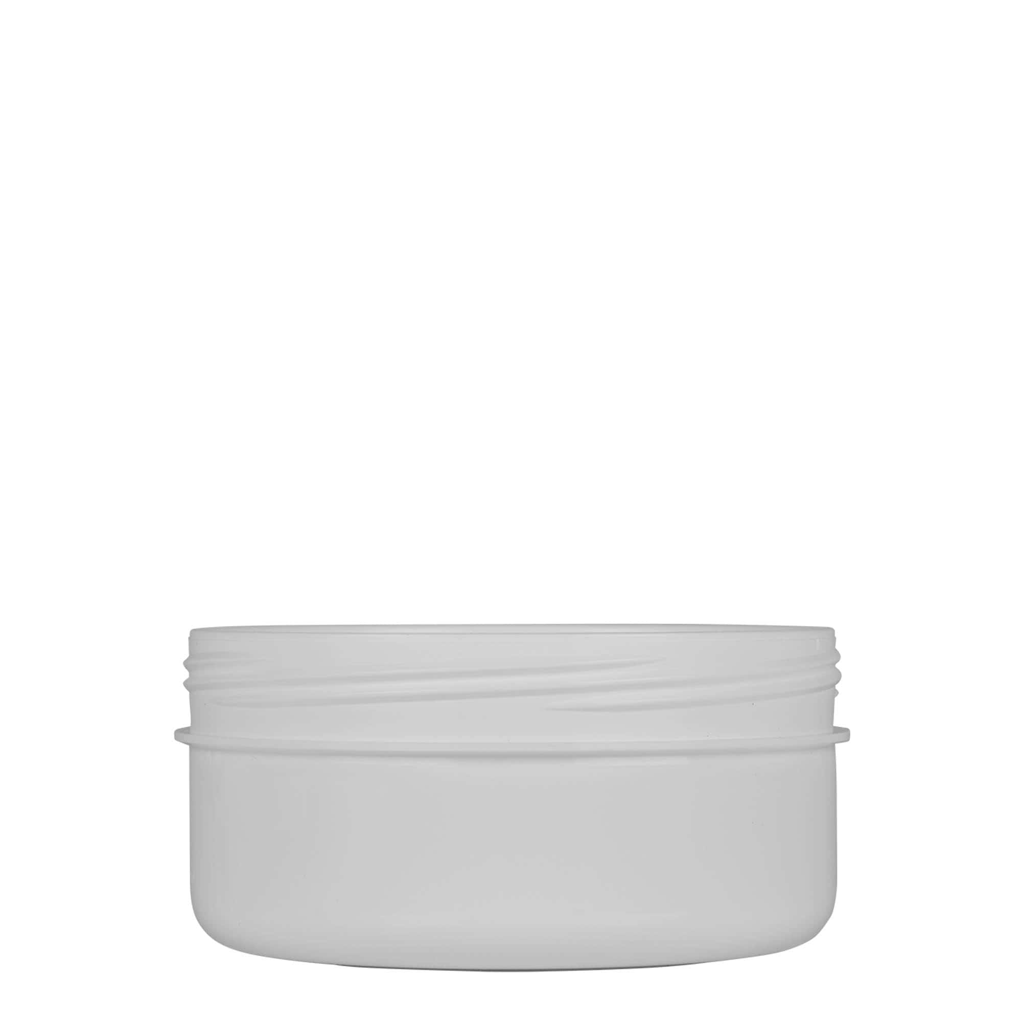 250 ml plastik kutu 'White Line', PP, beyaz, ağzı: vida kapağı 250 ml plastik kutu 'White Line', PP, beyaz, ağzı: vida kapağı