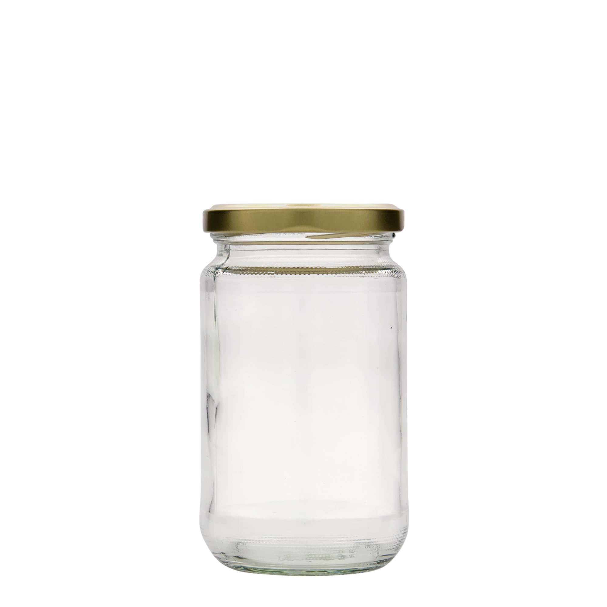 370 ml Konserve kavanozu, Ağız: Vidalı Kapak (TO 66)