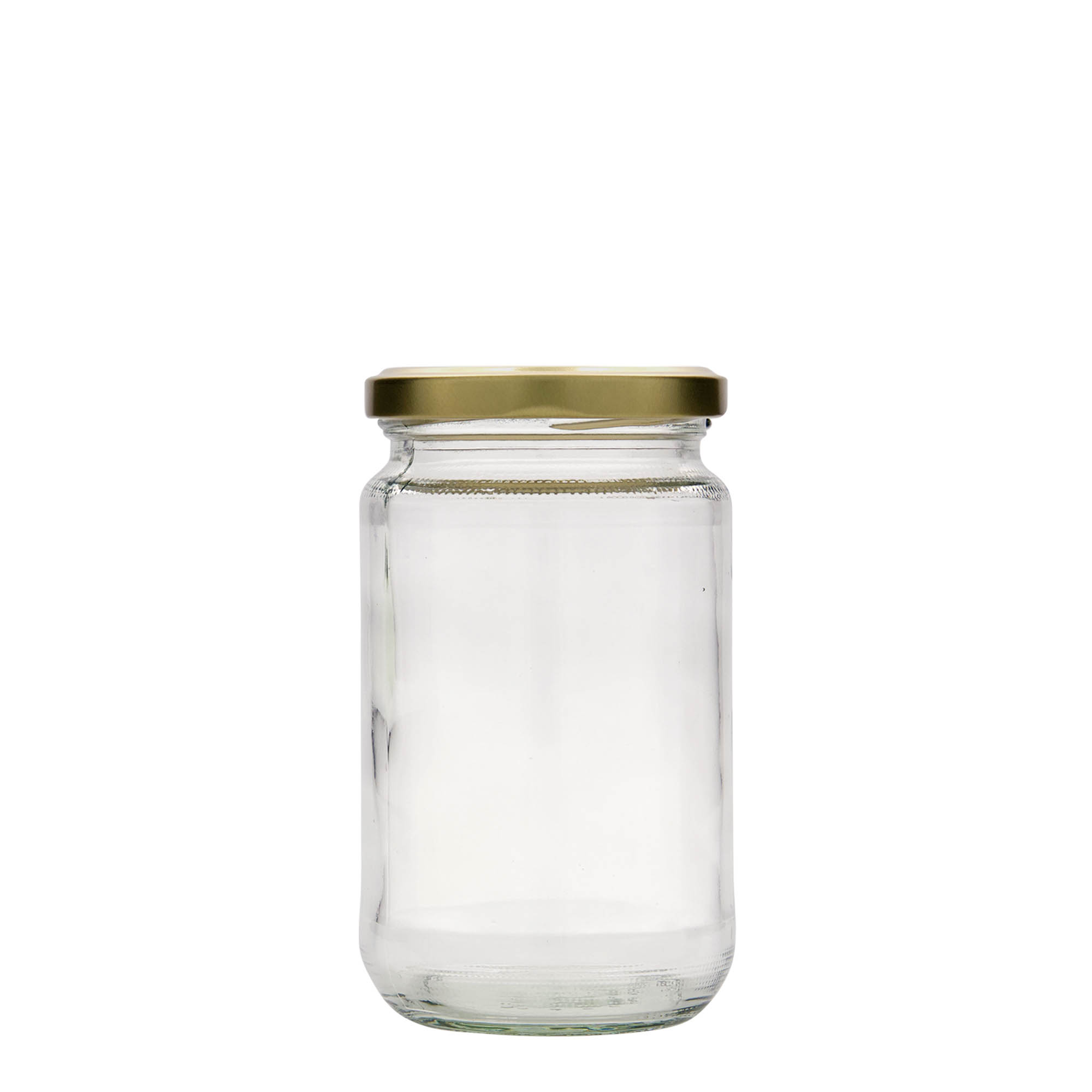 370 ml Konserve kavanozu, Ağız: Vidalı Kapak (TO 66)