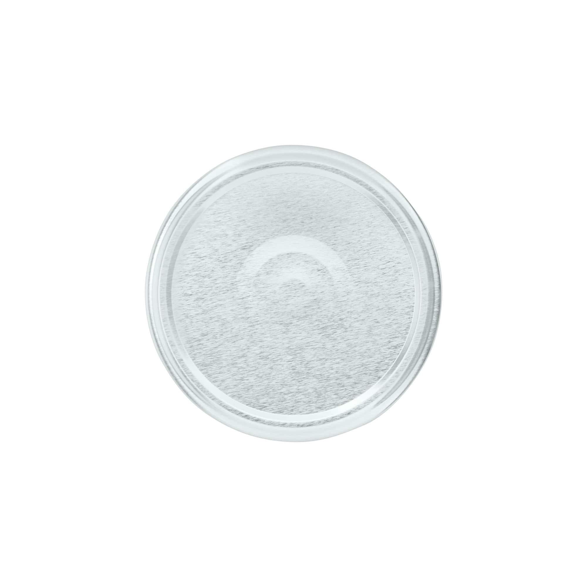 Twist-Off-Kapak, Beyaz Teneke, gümüş, ağız için: TO 82 Twist-Off-Kapak, Beyaz Teneke, gümüş, ağız için: TO 82