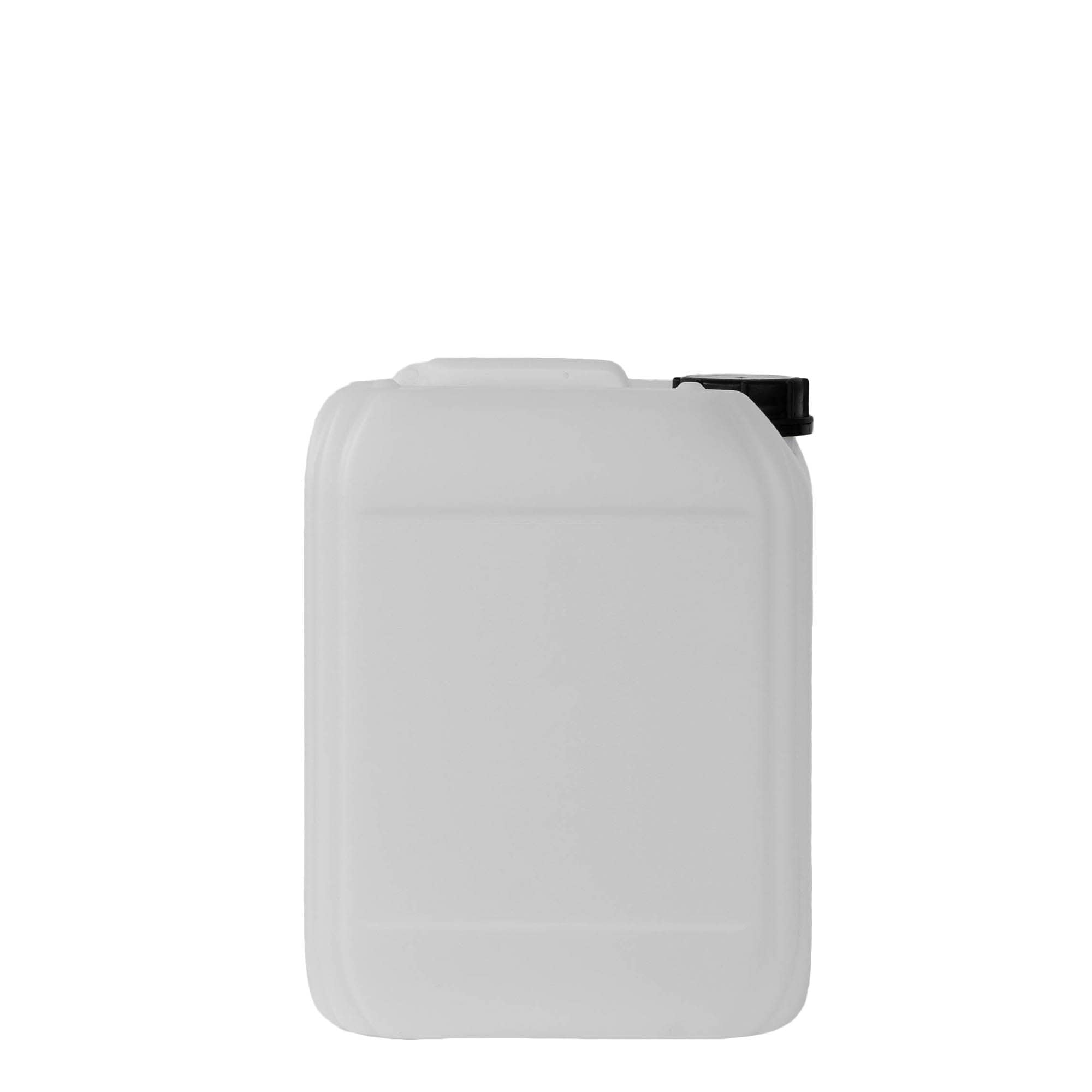 10 l kanister, dikdörtgen, HDPE plastik, doğal, ağız: ND 55