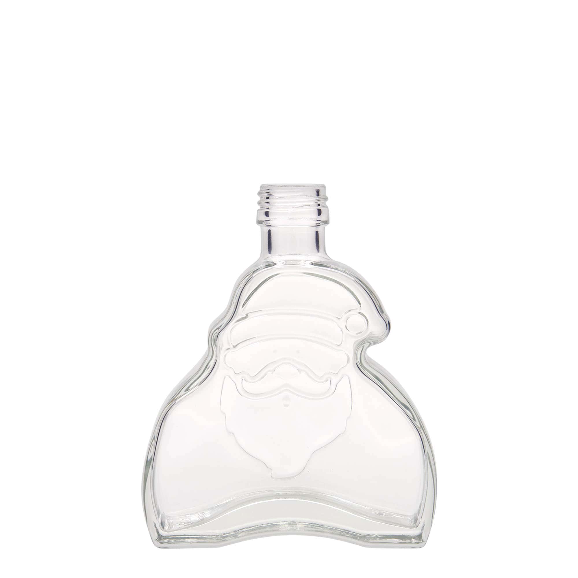 200 ml cam şişe 'Santa Claus', ağız: PP 28 200 ml cam şişe 'Santa Claus', ağız: PP 28