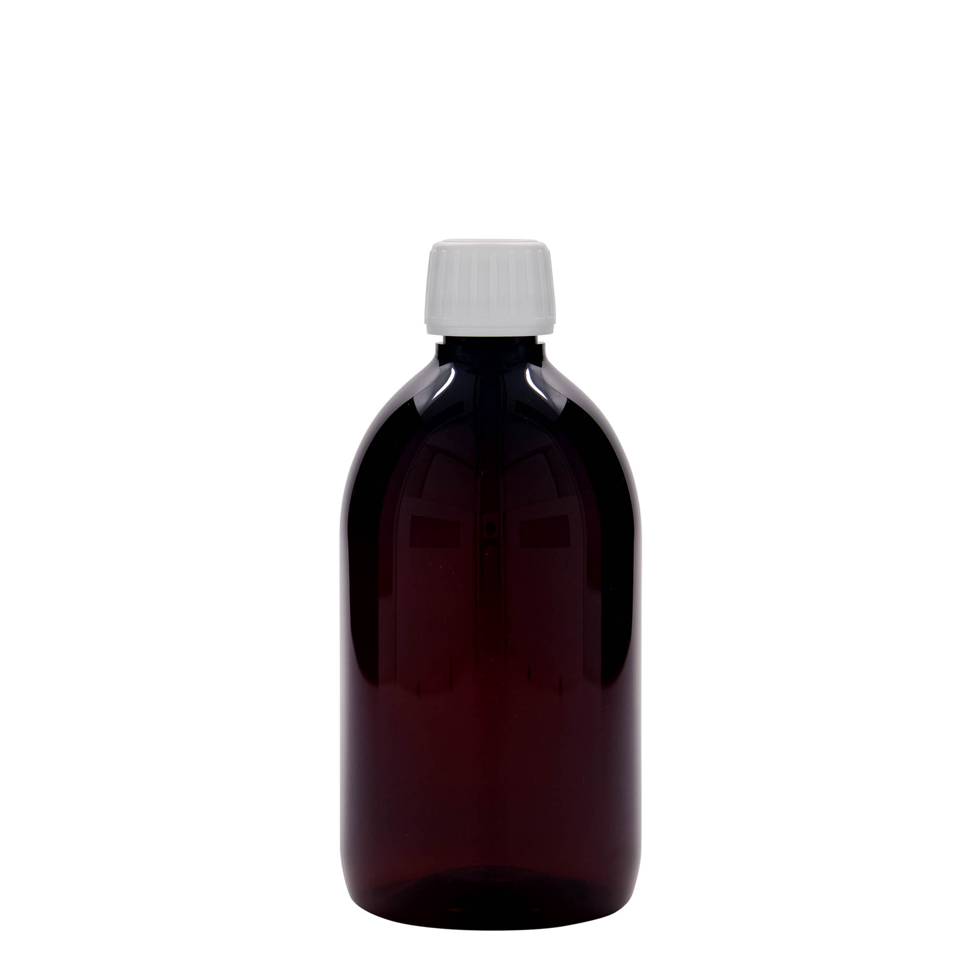 500 ml PET tıbbi şişe, kahverengi, plastik, ağız: PP 28 500 ml PET tıbbi şişe, kahverengi, plastik, ağız: PP 28