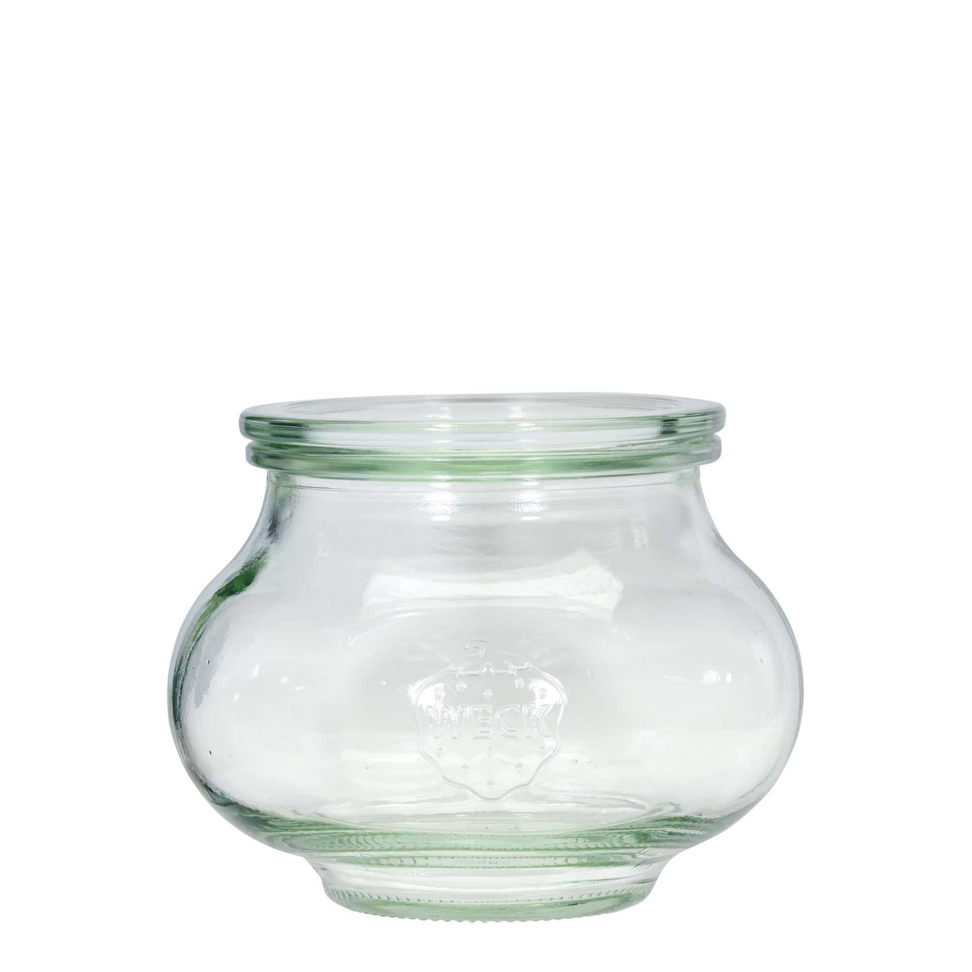 560 ml WECK süs kavanozu, ağız: Yuvarlak kenar