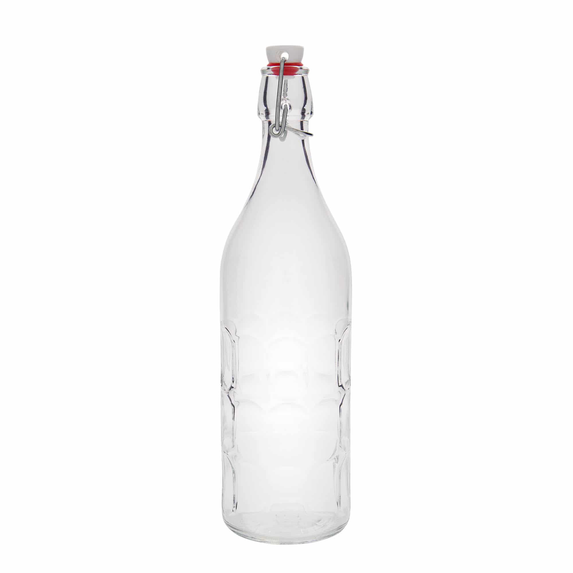 1.000 ml Cam Şişe Moresca, Ağız: Mandallı Kapatma 1.000 ml Cam Şişe Moresca, Ağız: Mandallı Kapatma