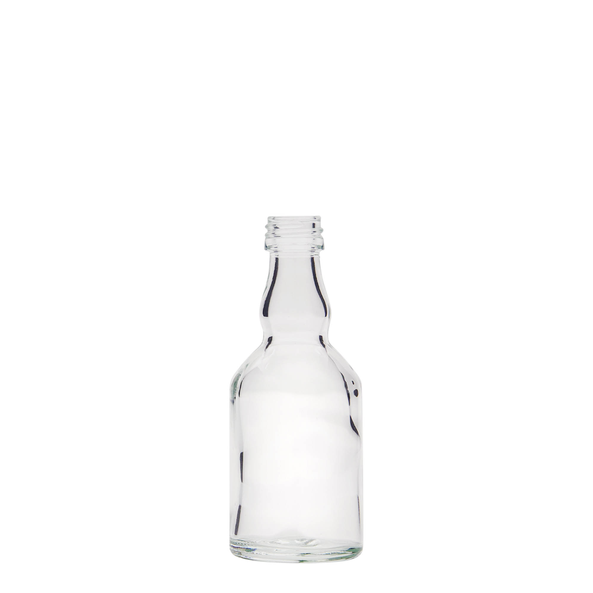 50 ml cam şişe 'Georgio', ağız: PP 18 50 ml cam şişe 'Georgio', ağız: PP 18