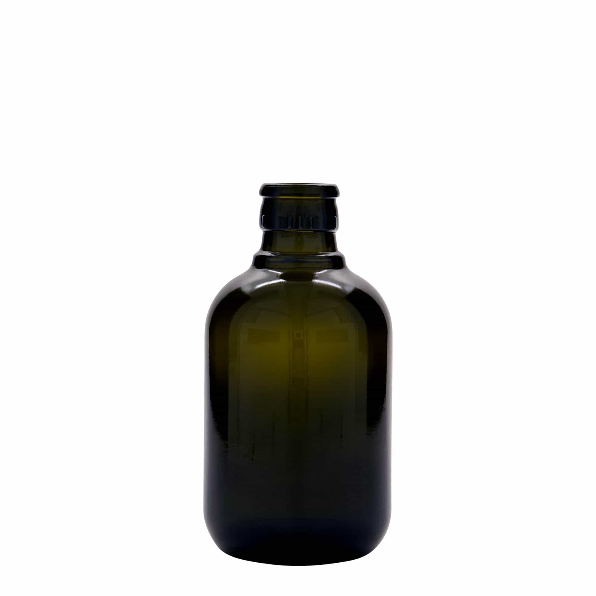 250 ml Sirke-/Yağ Şişesi 'Biolio', Cam, antik yeşil, Ağız: DOP 250 ml Sirke-/Yağ Şişesi 'Biolio', Cam, antik yeşil, Ağız: DOP