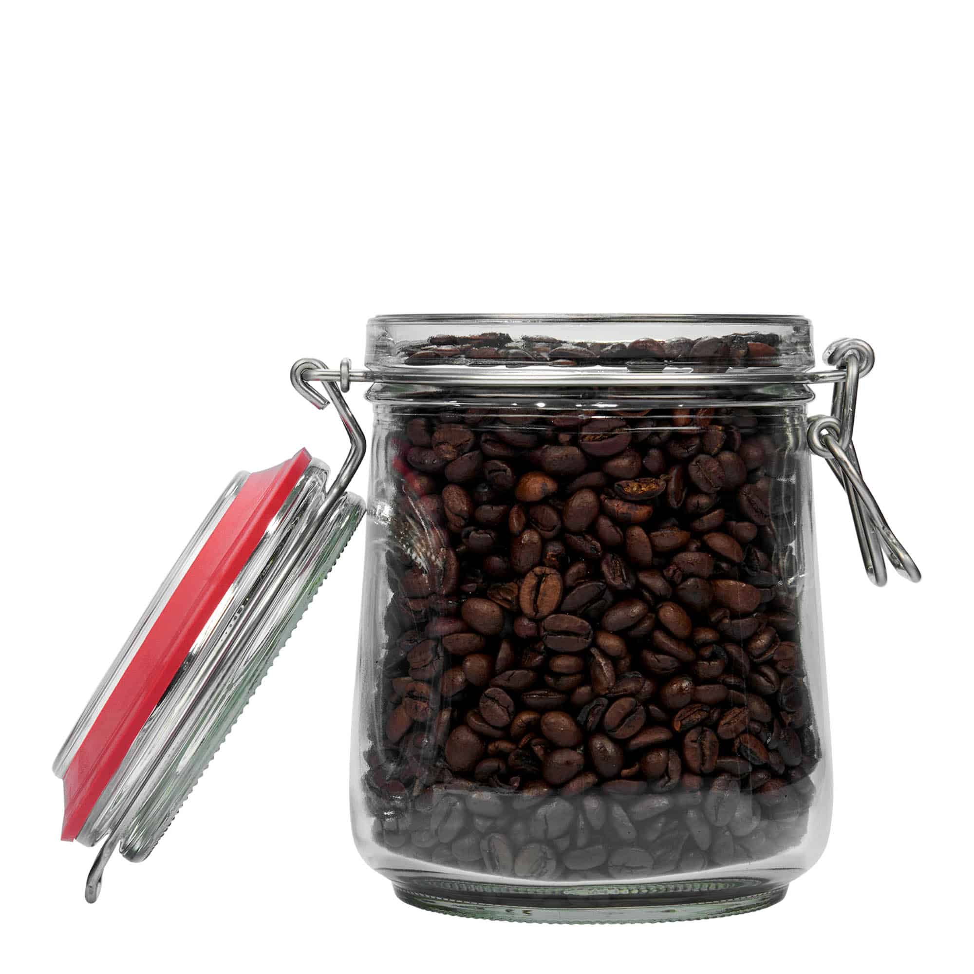 800 ml Tel mandallı kavanoz #, Ağız: Tel mandallı kapak