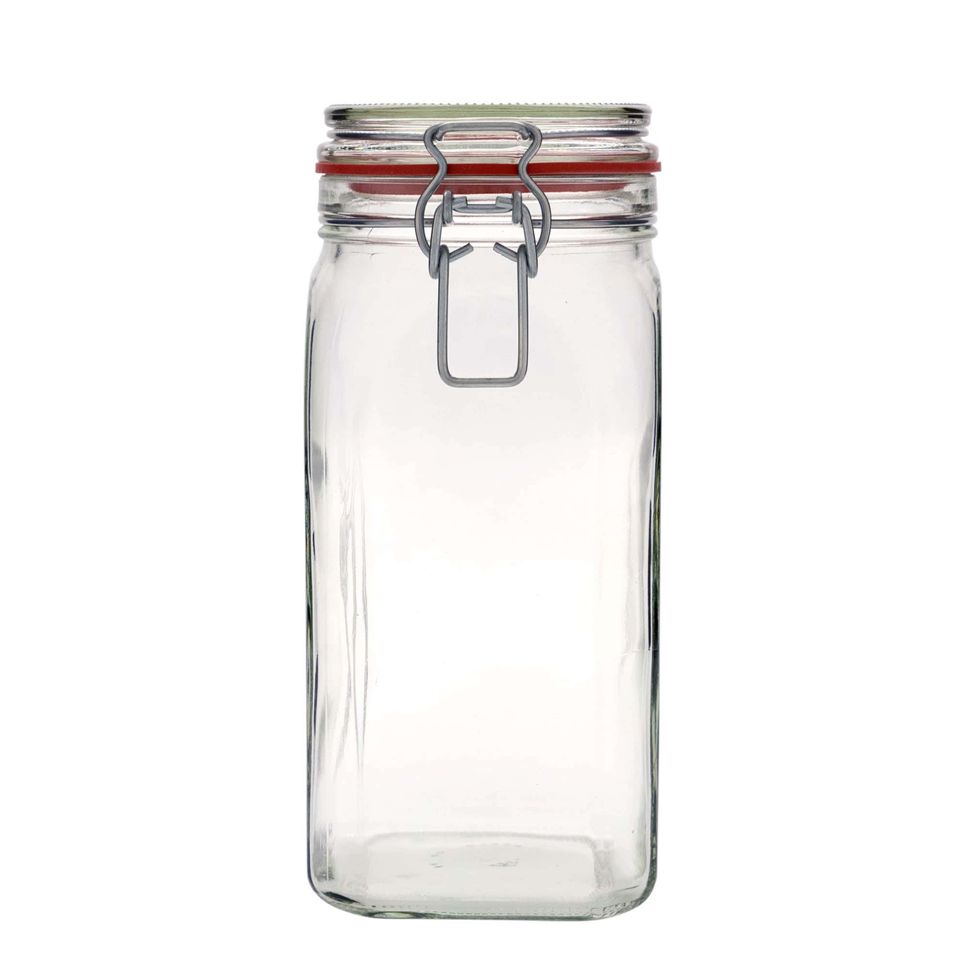 1.540 ml Tel mandallı kavanoz #, kare, ağız: tel mandal kapak 1.540 ml Tel mandallı kavanoz #, kare, ağız: tel mandal kapak