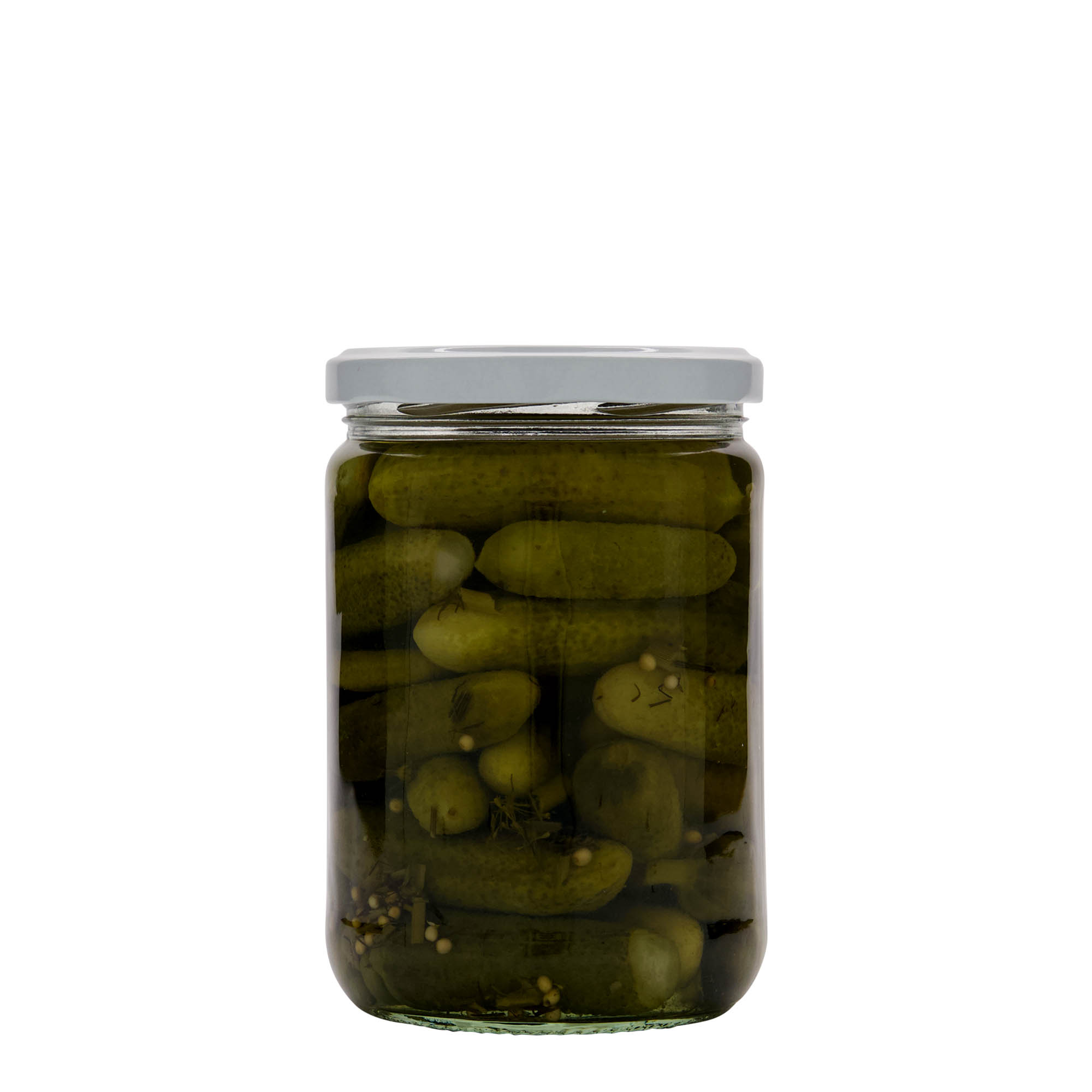 580 ml Konserve kavanozu, Ağız: Vidalı Kapak (TO 82)