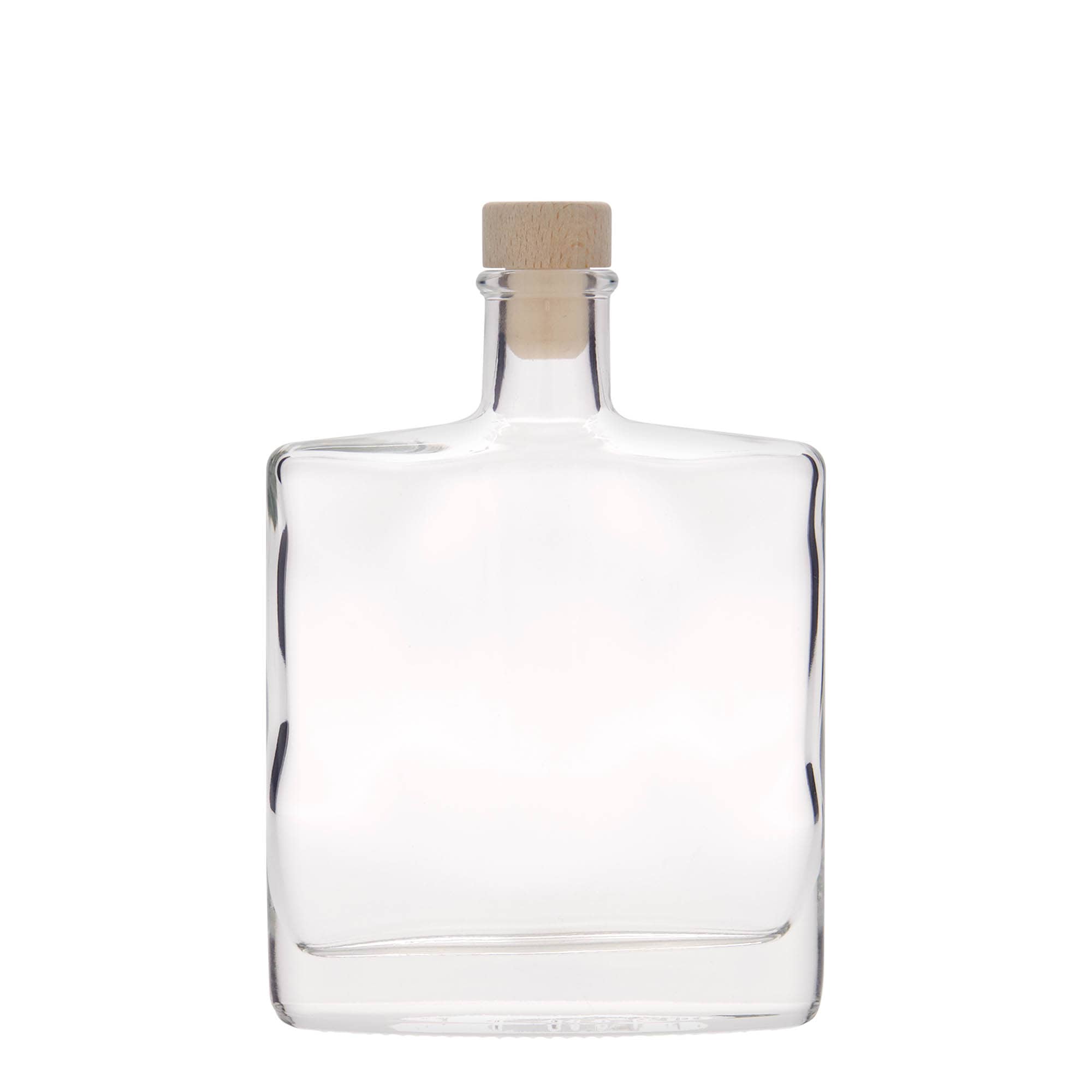 350 ml cam şişe 'Zorbas', oval, ağız: mantar