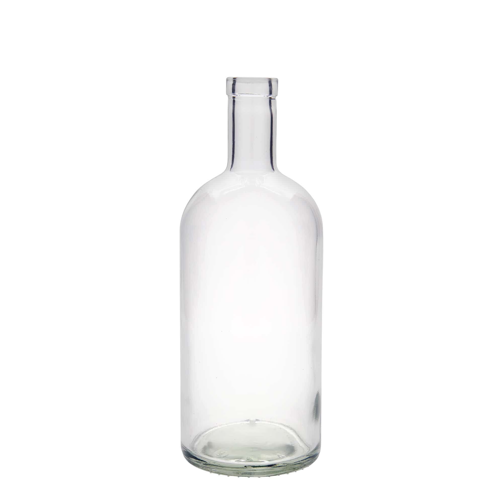 1000 ml cam şişe 'Gerardino', ağız: mantar 1000 ml cam şişe 'Gerardino', ağız: mantar