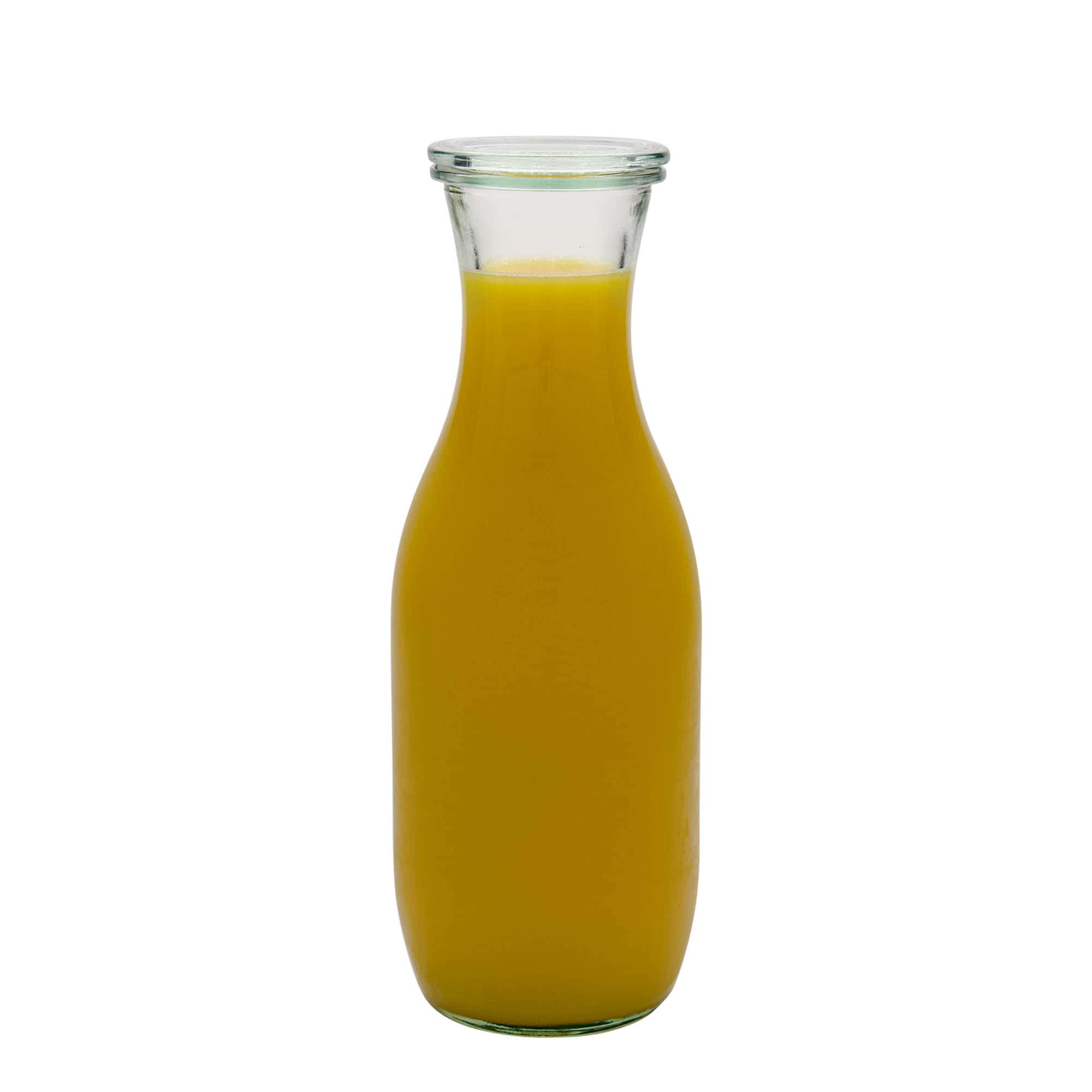 1.000 ml WECK-Meyve Suyu Şişesi #, Ağız: Yuvarlak Kenar