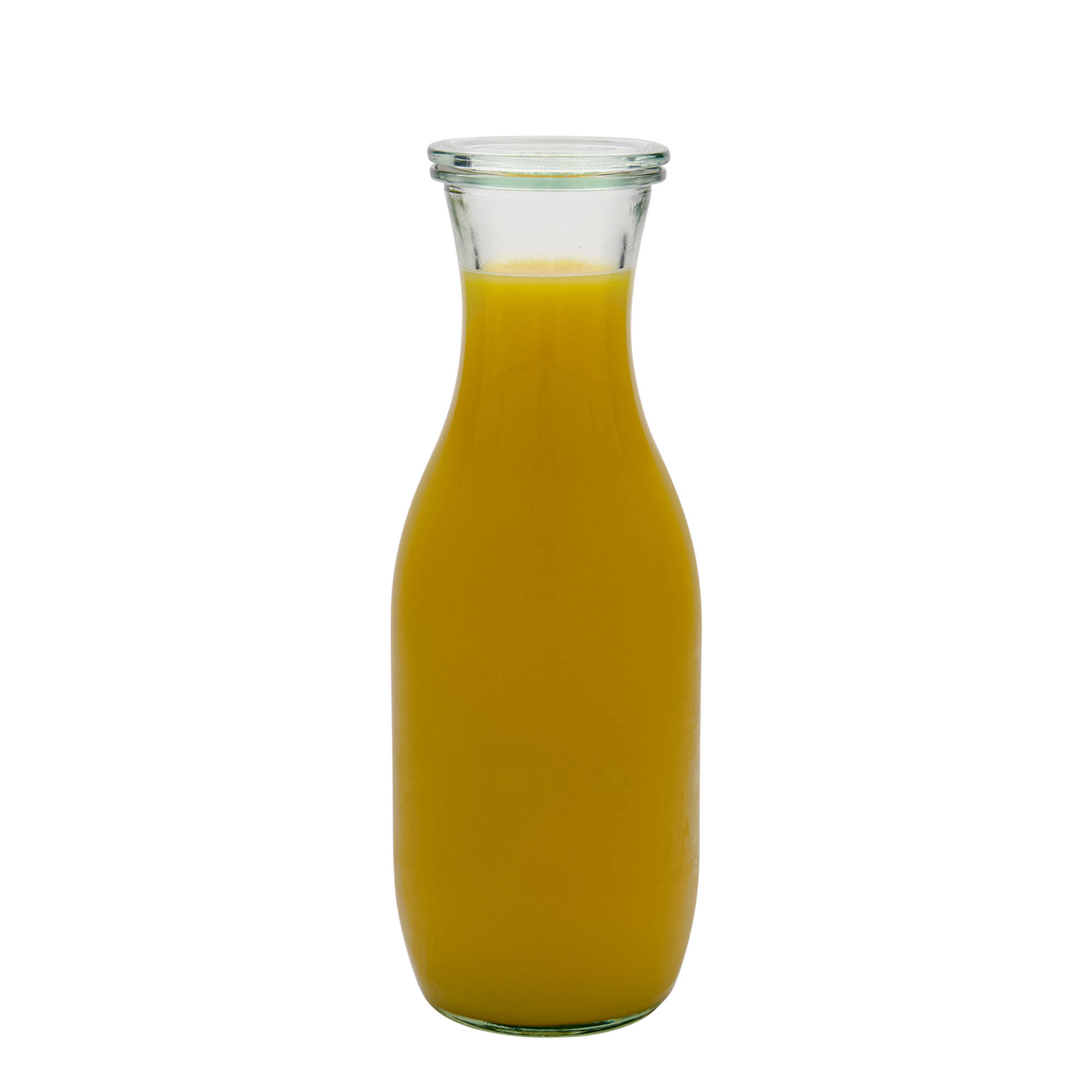 1.000 ml WECK-Meyve Suyu Şişesi #, Ağız: Yuvarlak Kenar 1.000 ml WECK-Meyve Suyu Şişesi #, Ağız: Yuvarlak Kenar