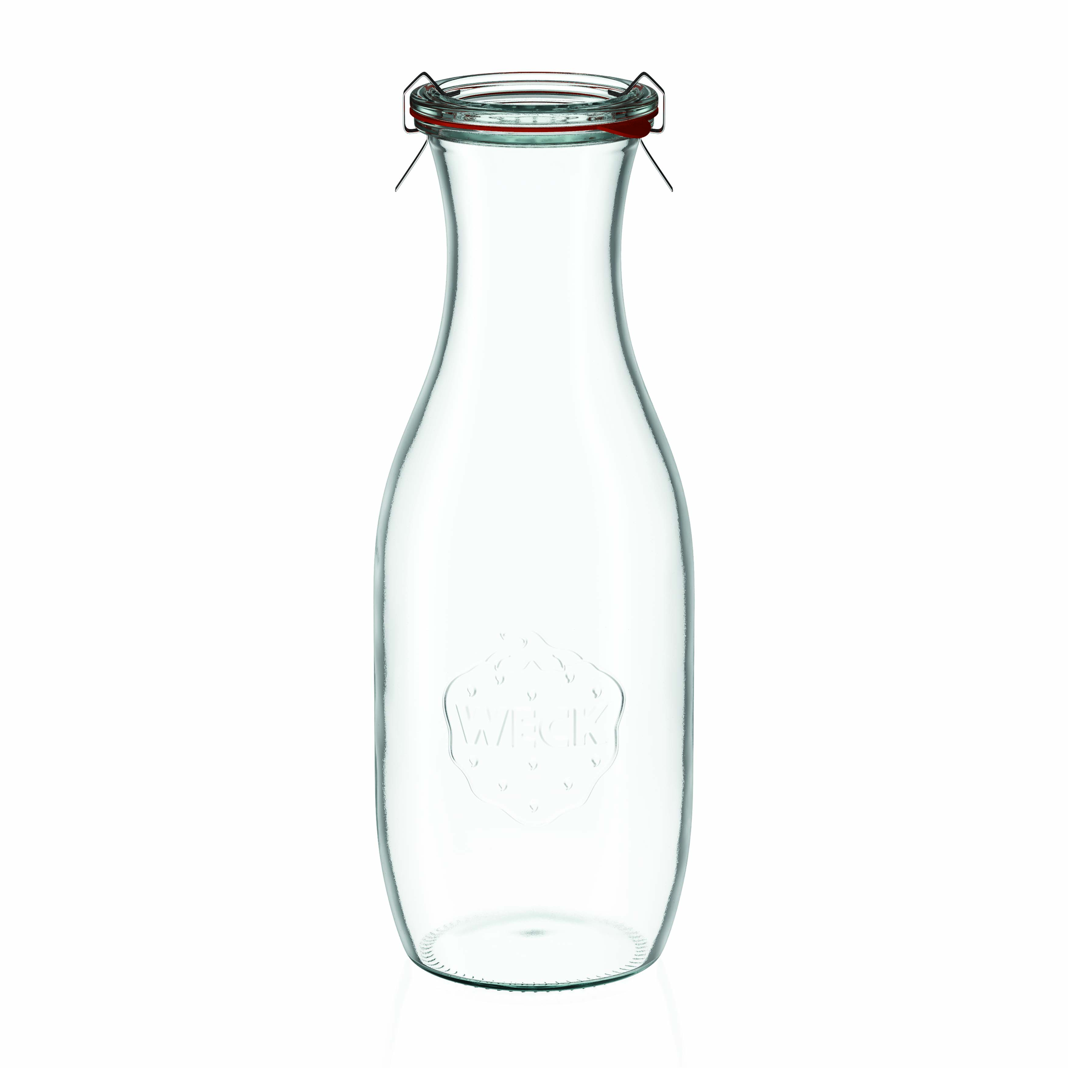 1.000 ml WECK-Meyve Suyu Şişesi, Ağız: Yuvarlak Kenar