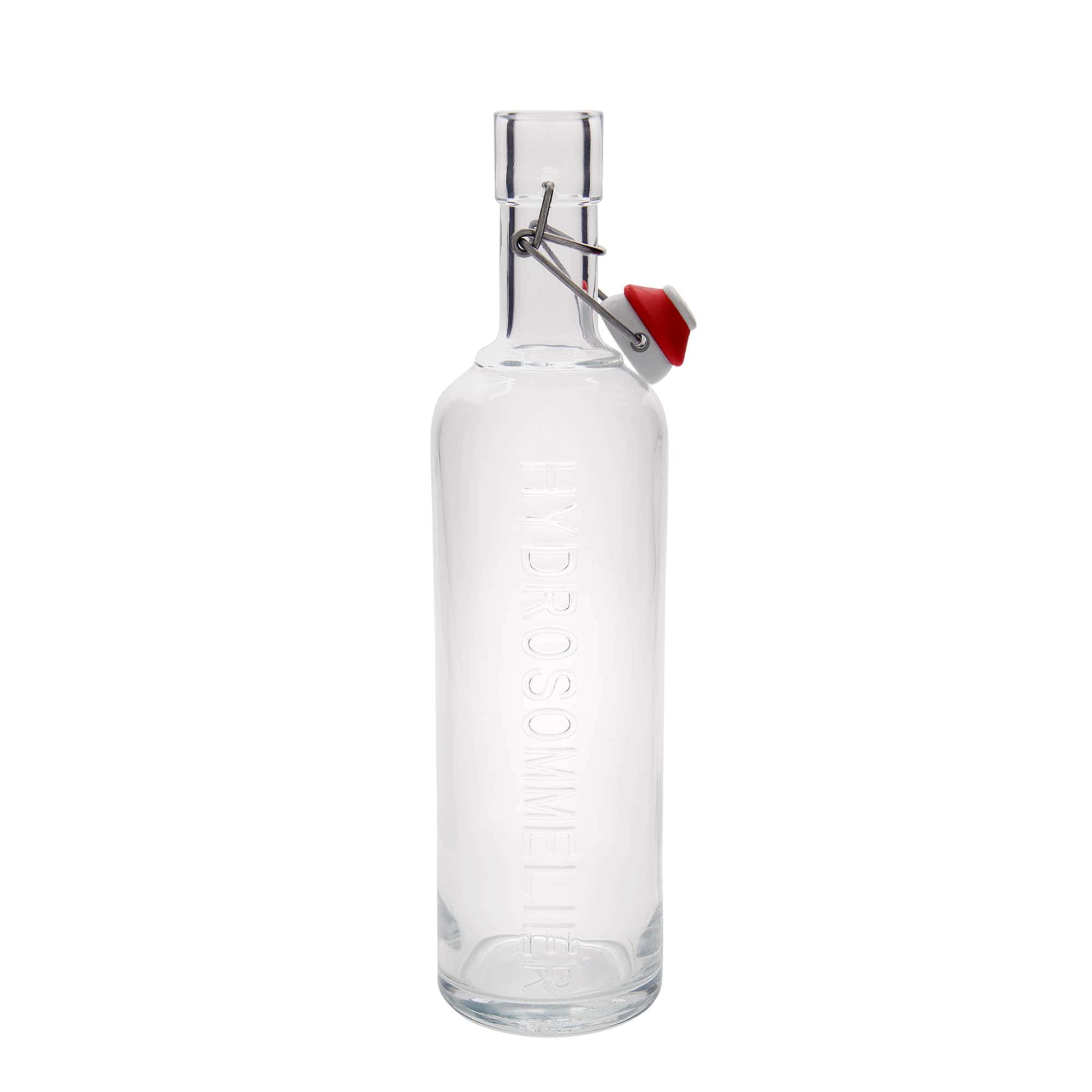 1.000 ml Cam şişe 'Optima Hydrosommelier', Ağız: Mandallı kapak 1.000 ml Cam şişe 'Optima Hydrosommelier', Ağız: Mandallı kapak