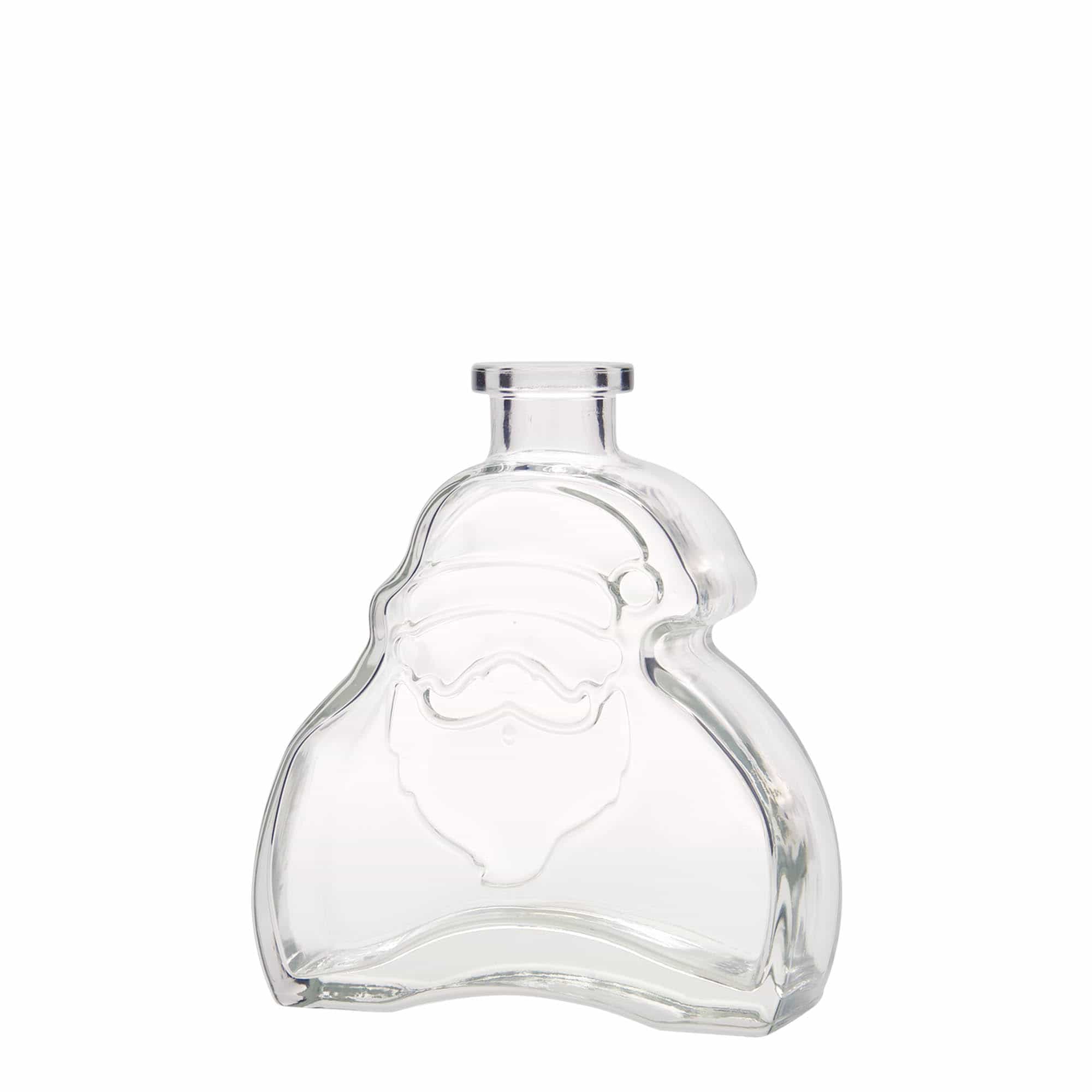 200 ml Cam Şişe 'Noel Baba', Ağız: Mantar