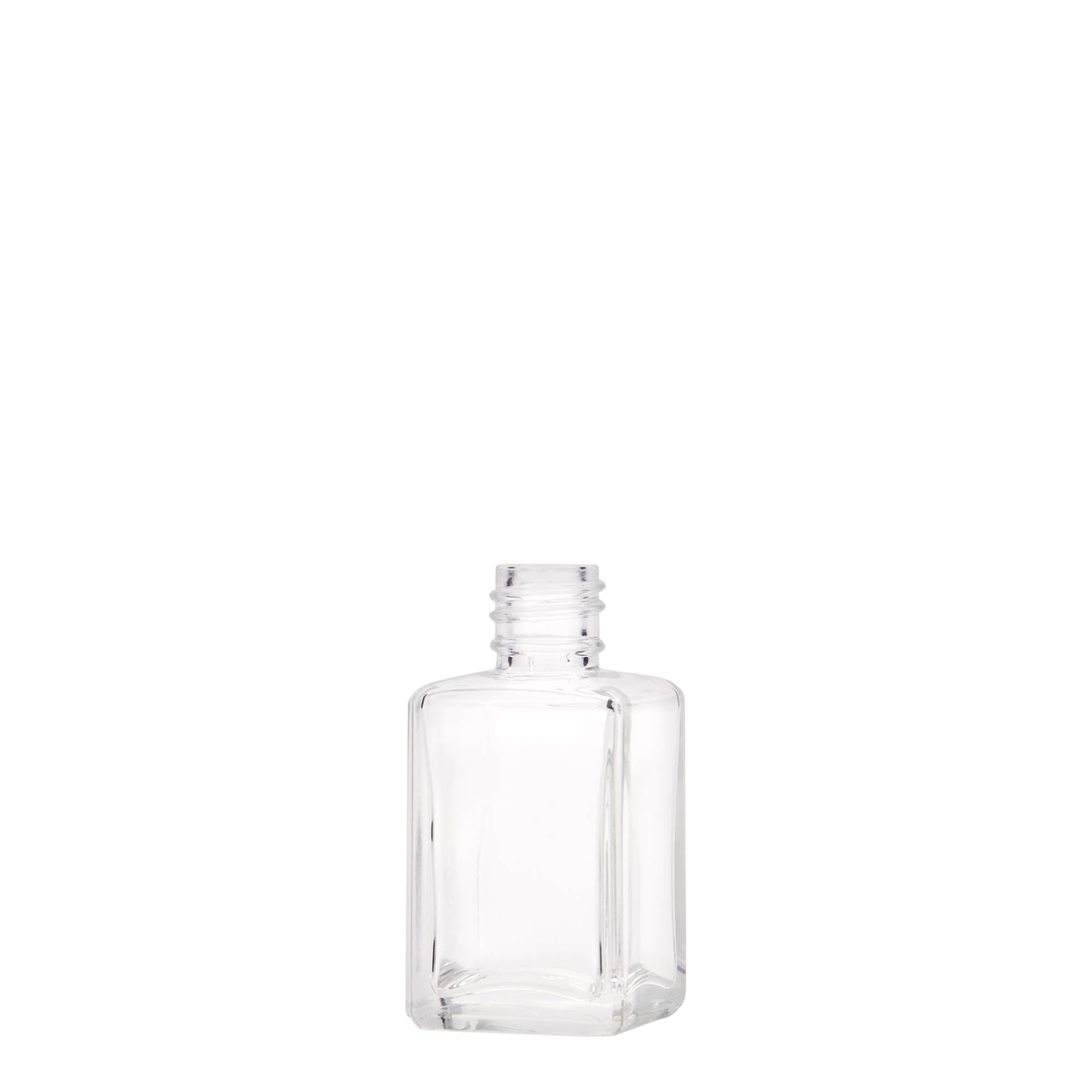 30 ml cam şişe 'Tamme', kare, ağız: PP 18 30 ml cam şişe 'Tamme', kare, ağız: PP 18