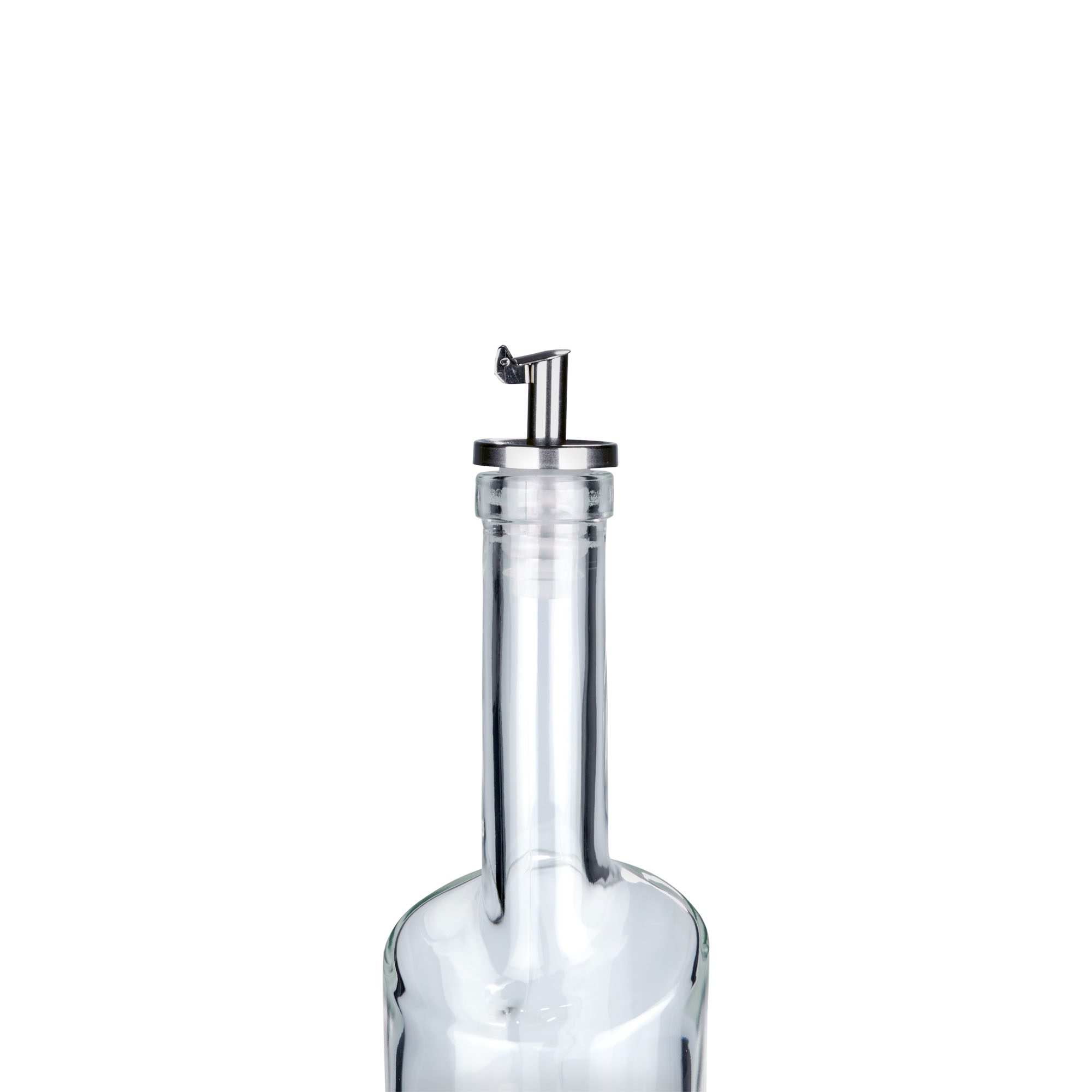 Paslanmaz Çelik Inox Sirke Dökmelik, gümüş renk