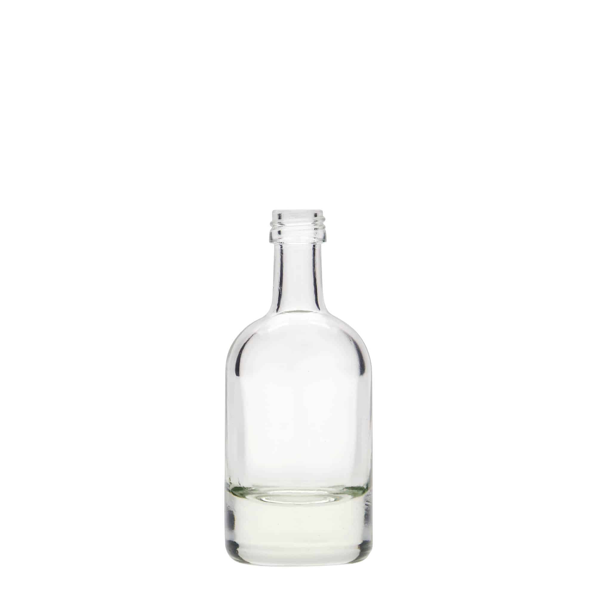 50 ml Cam şişe 'Linea Uno', Ağız: PP 18 50 ml Cam şişe 'Linea Uno', Ağız: PP 18
