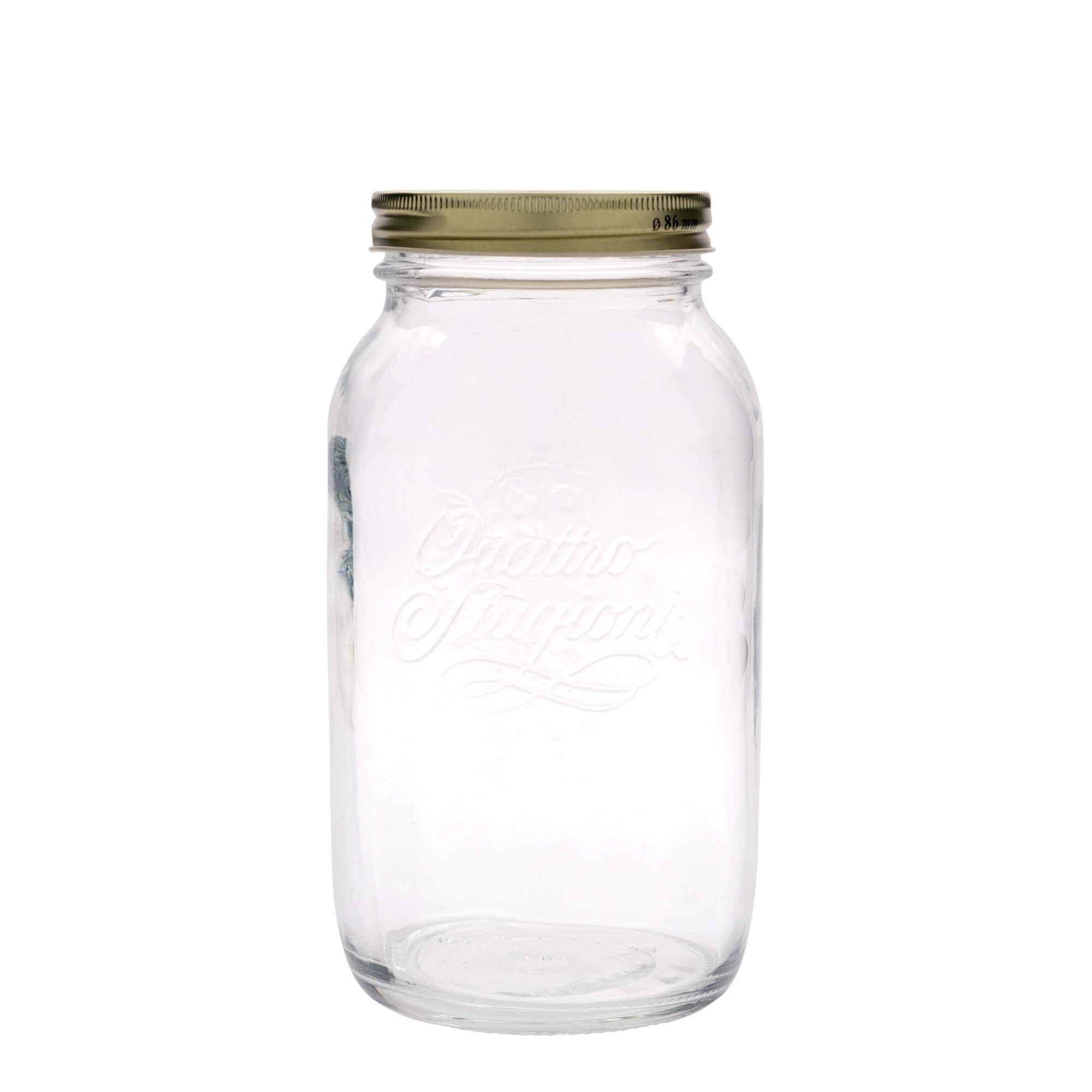 1.500 ml Cam 'Quattro Stagioni', Ağız: Vidalı kapak 1.500 ml Cam 'Quattro Stagioni', Ağız: Vidalı kapak