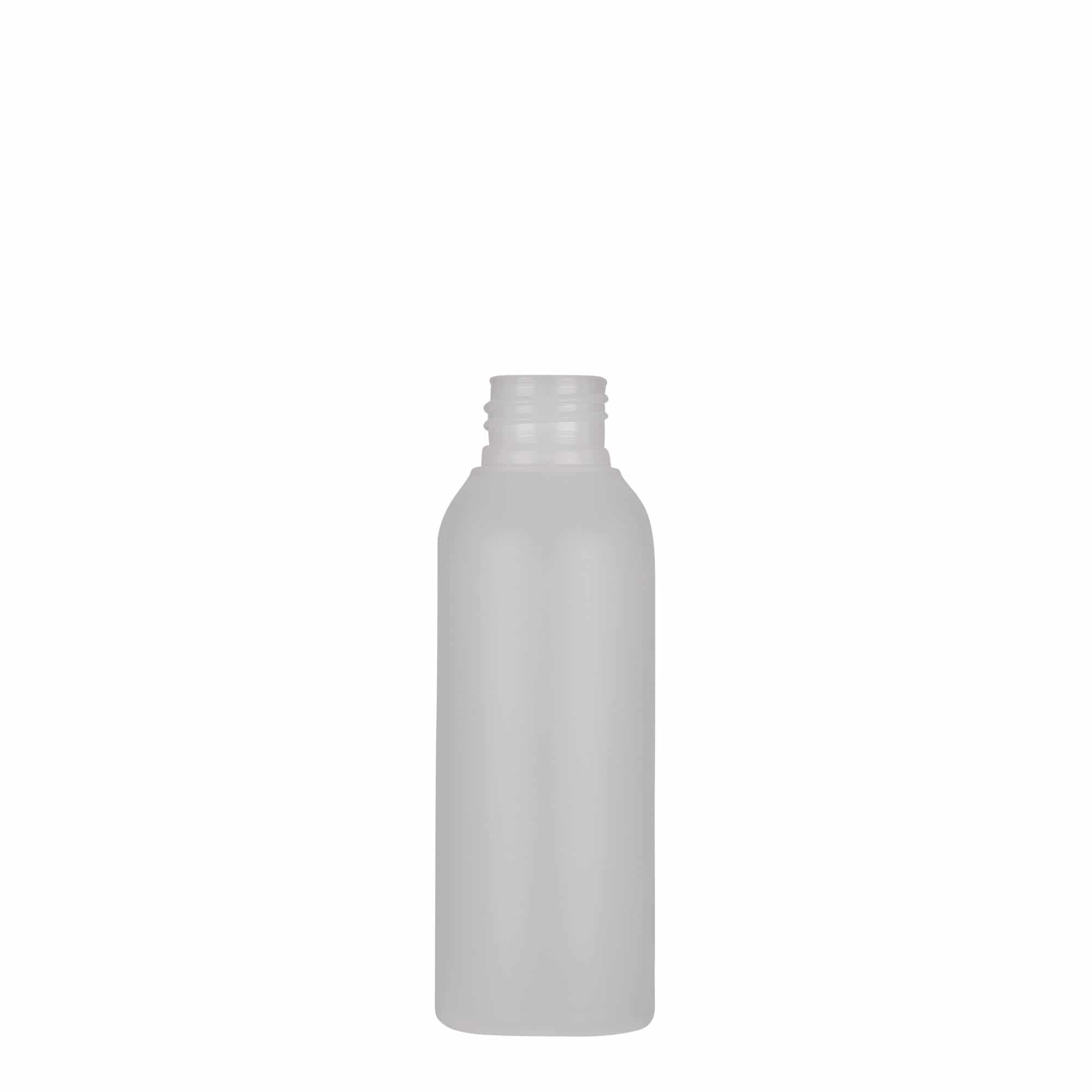 100 ml plastik şişe 'Tuffy', HDPE, doğal, ağız: 24/410 100 ml plastik şişe 'Tuffy', HDPE, doğal, ağız: 24/410