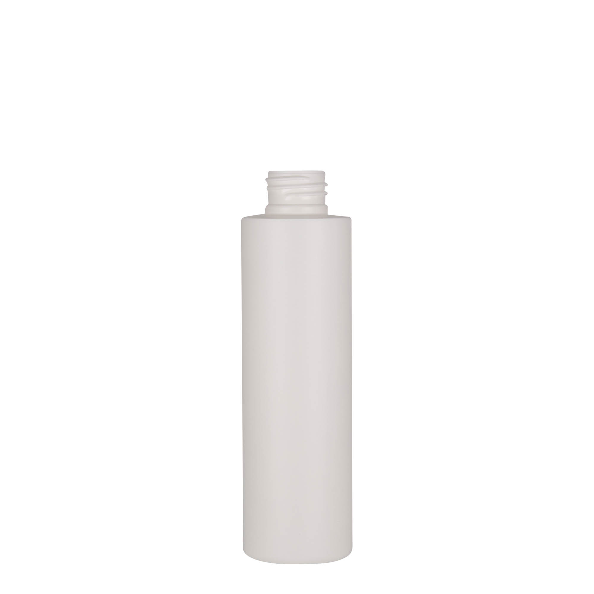 150 ml plastik şişe 'Pipe', HDPE, beyaz, ağız: 24/410