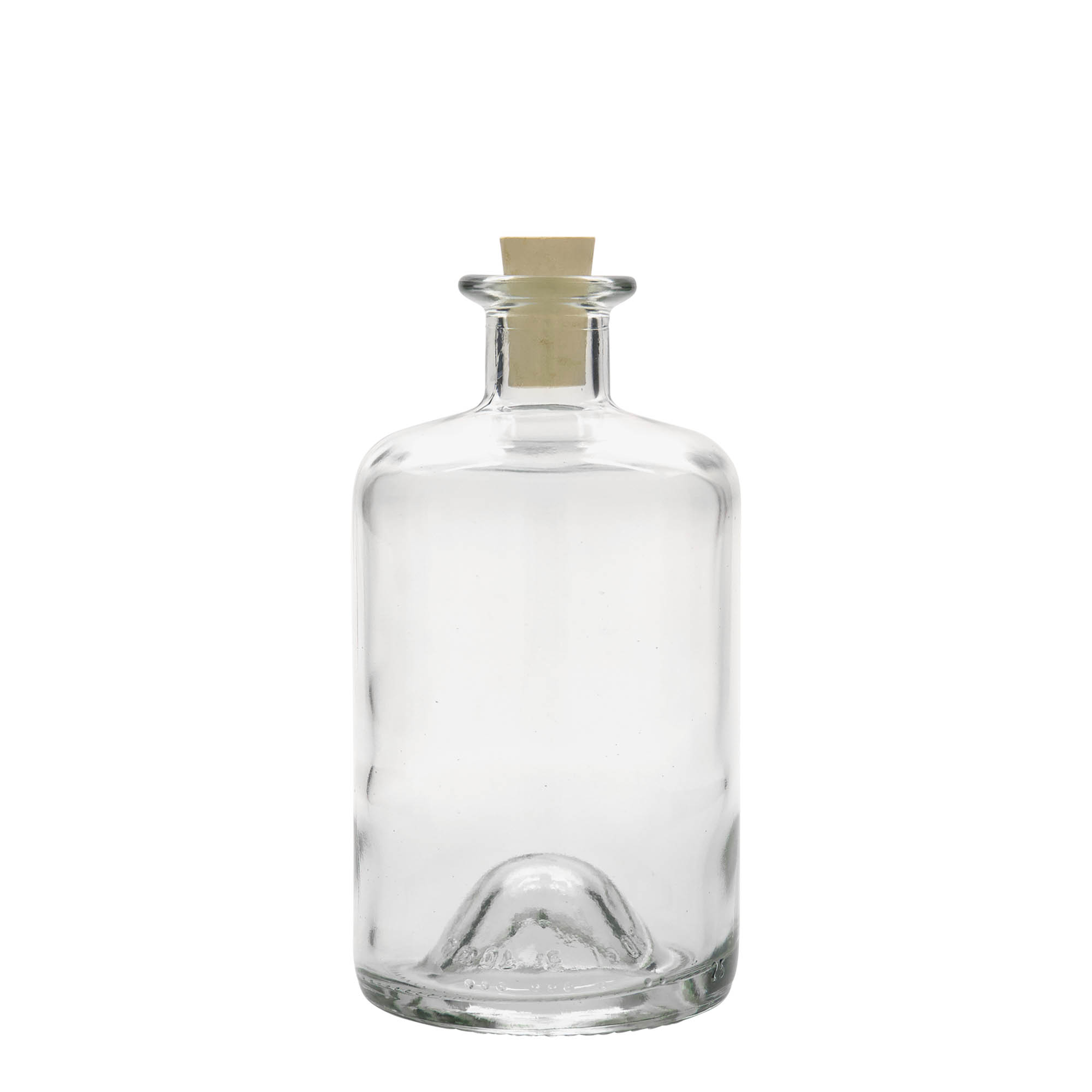 500 ml Eczacı Cam Şişesi, Ağız: Mantar 500 ml Eczacı Cam Şişesi, Ağız: Mantar