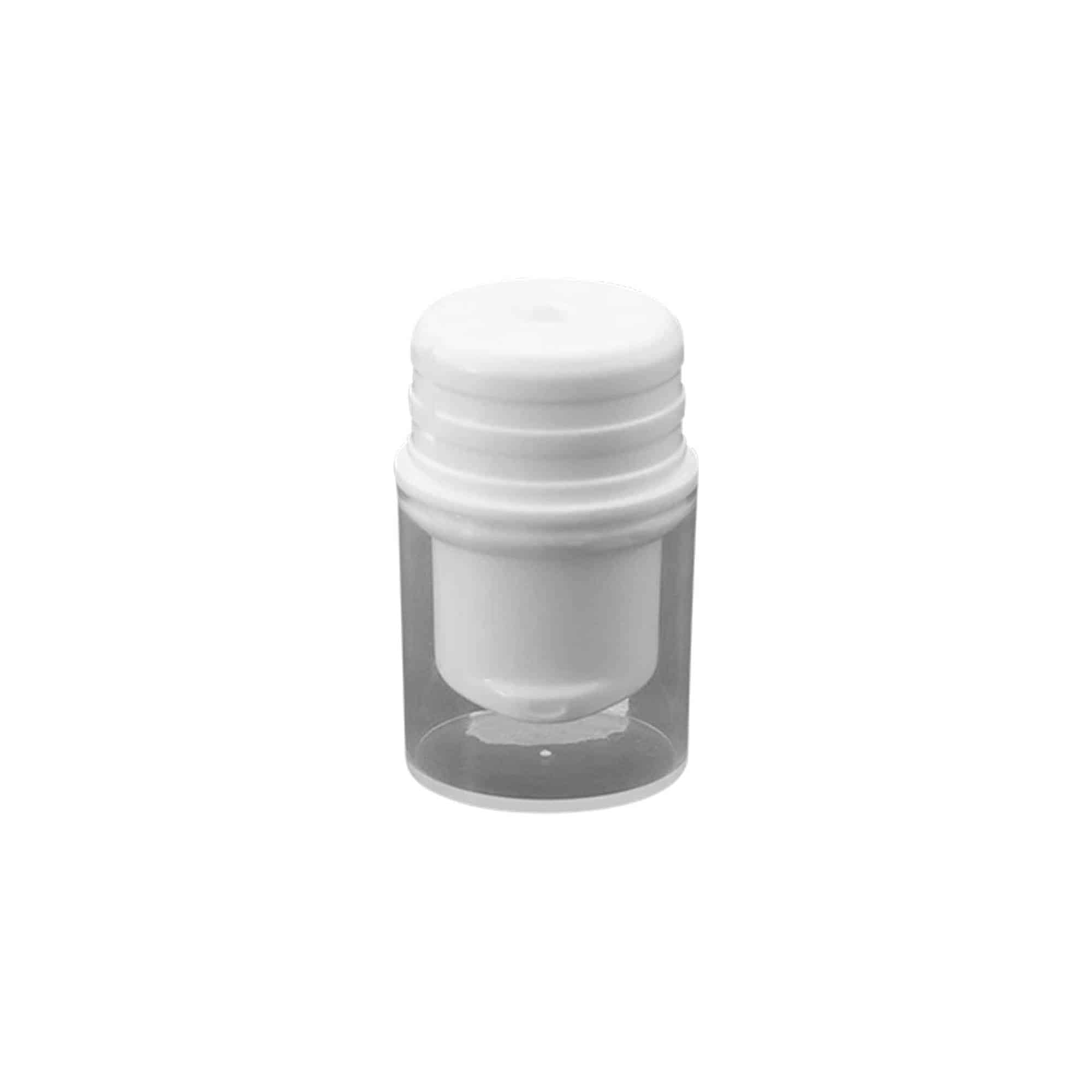 Airless Dispenser Pompa Kafası 'Nano', PP-Plastik, beyaz