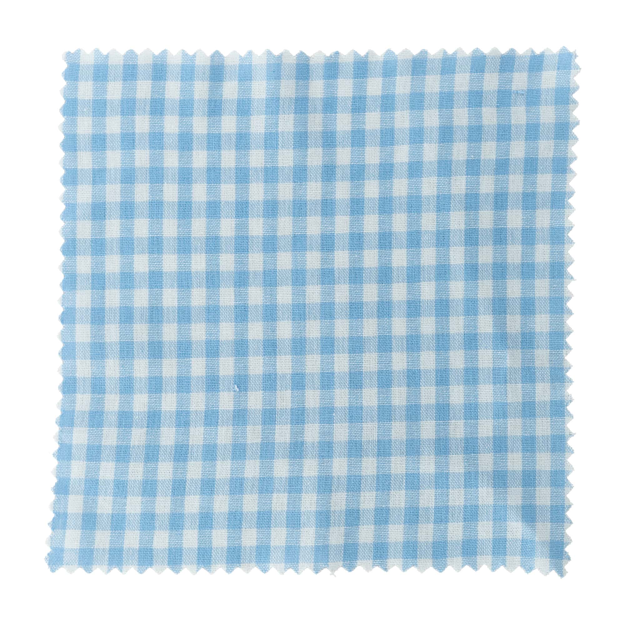Kareli kumaş peçete 15x15, kare, tekstil, açık mavi, ağız: TO58-TO82 Kareli kumaş peçete 15x15, kare, tekstil, açık mavi, ağız: TO58-TO82