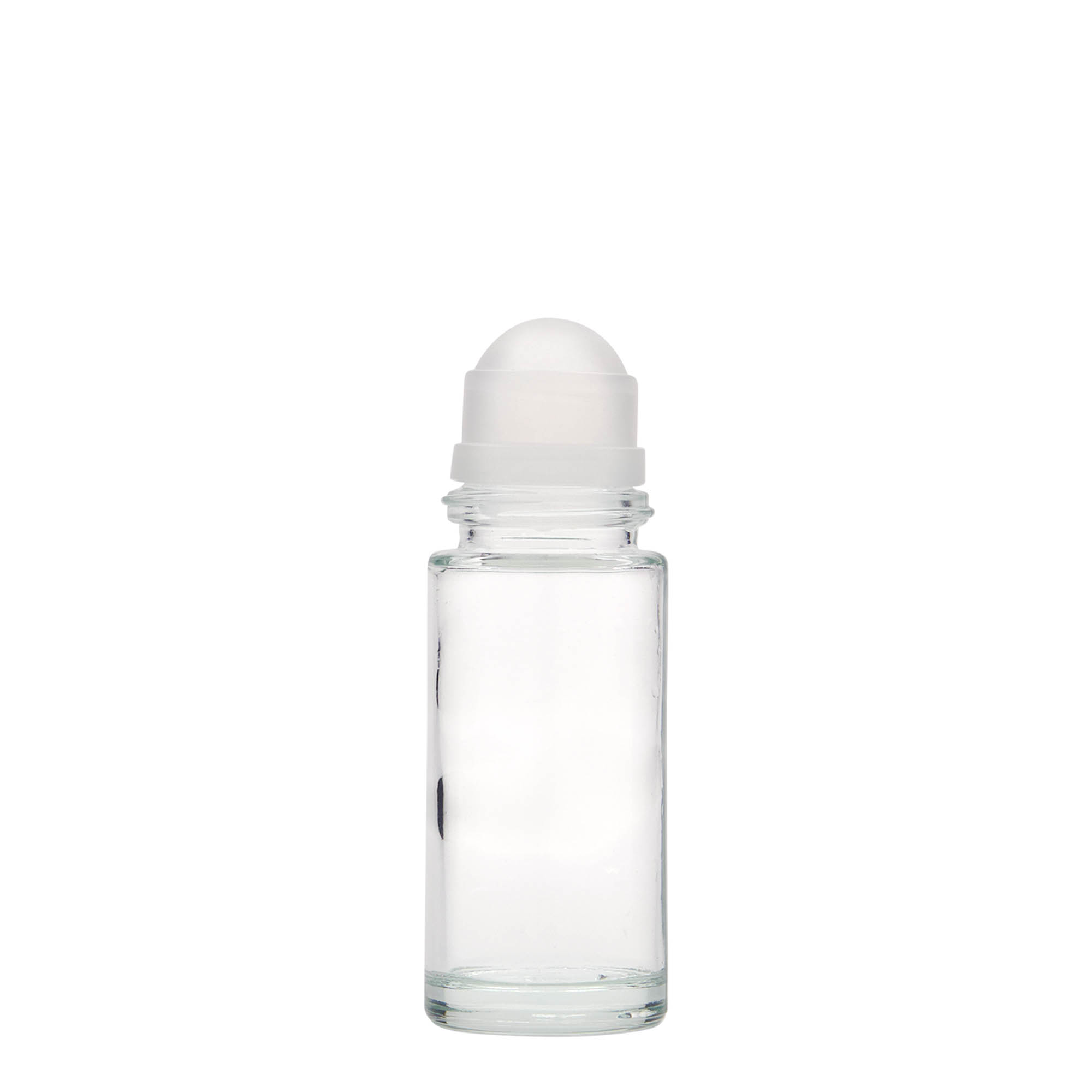 50 ml Roll-On şişe, cam, ağız: vidalı kapak