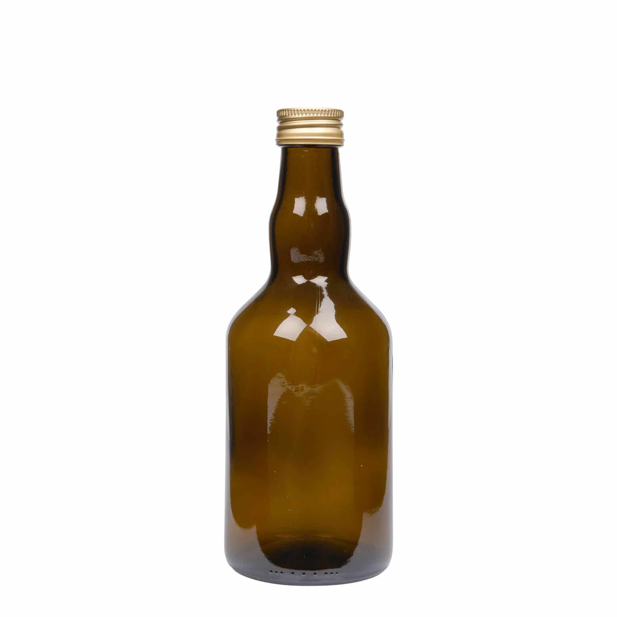 500 ml cam şişe 'Olona', antik yeşil, ağız: PP 31,5