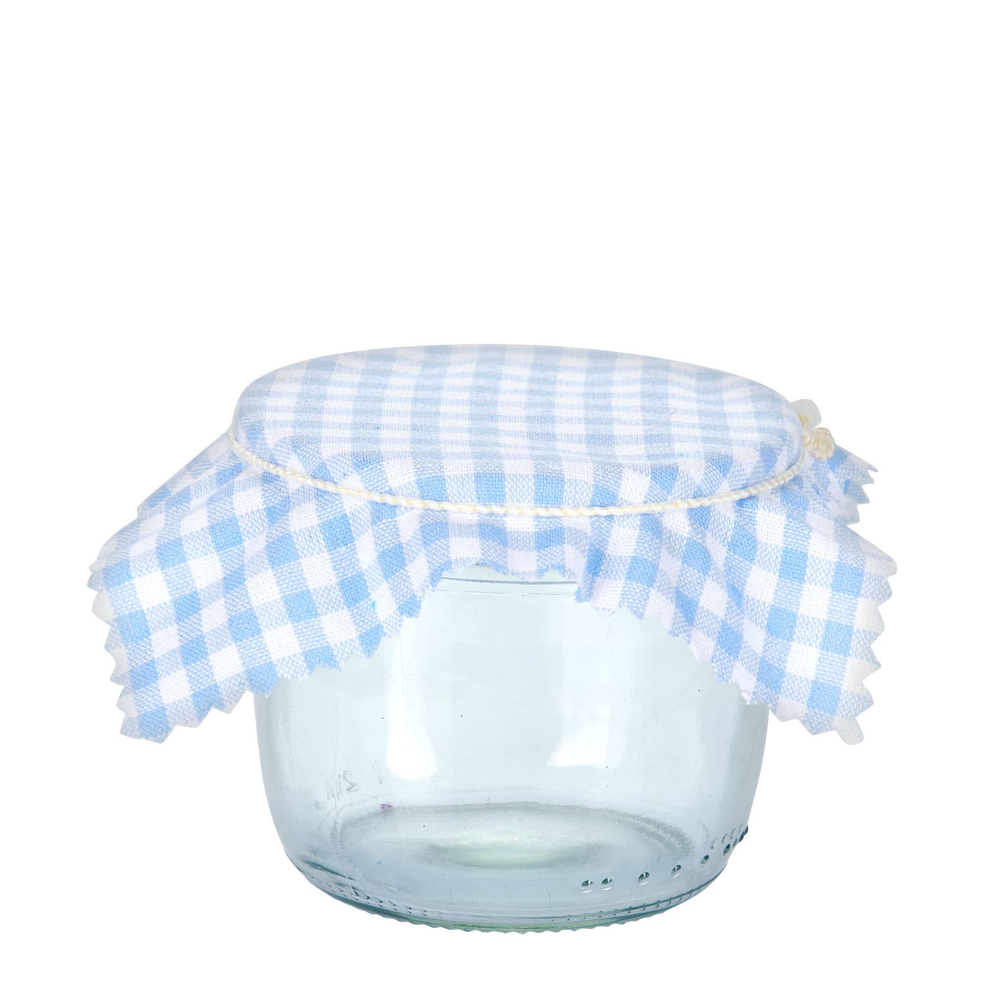 Kareli kumaş örtü 12x12, kare, tekstil, açık mavi, ağız: TO38-TO53