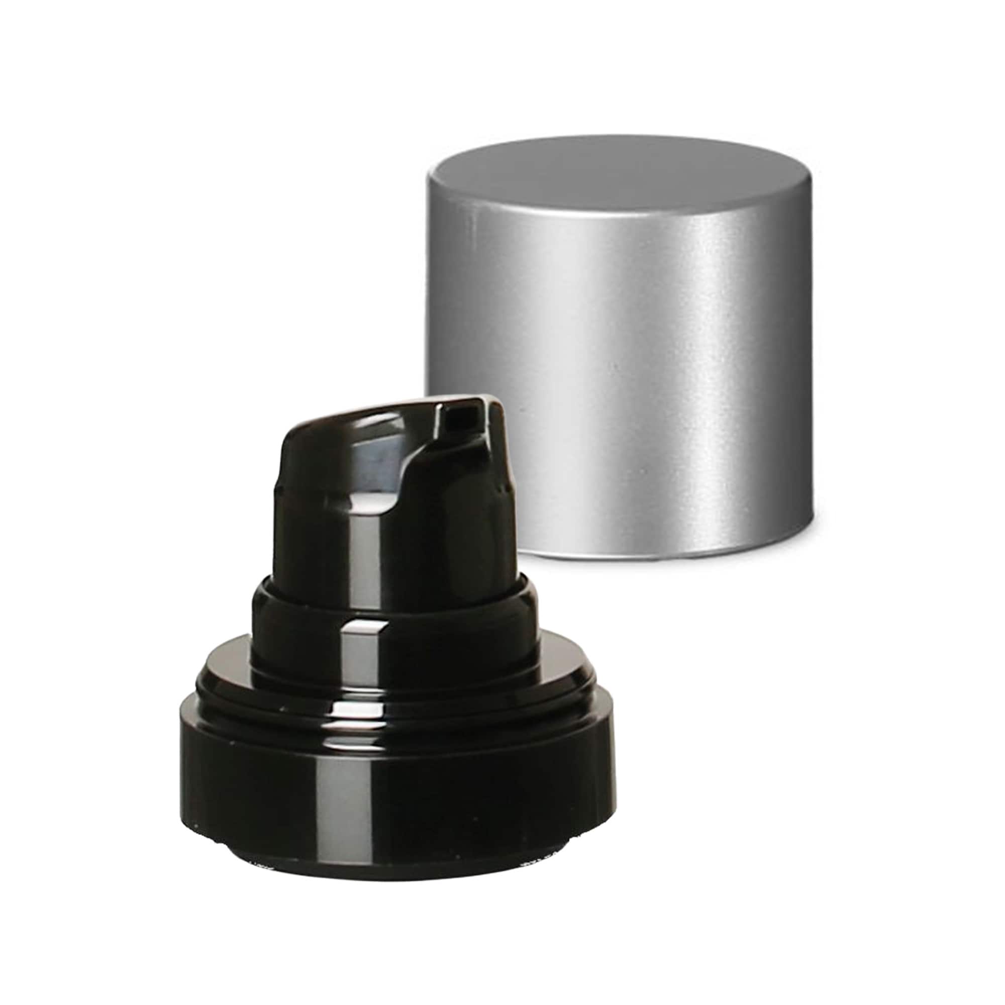 Airless Dispenser Pompa Kafası 'Micro', PP-Plastik, siyah