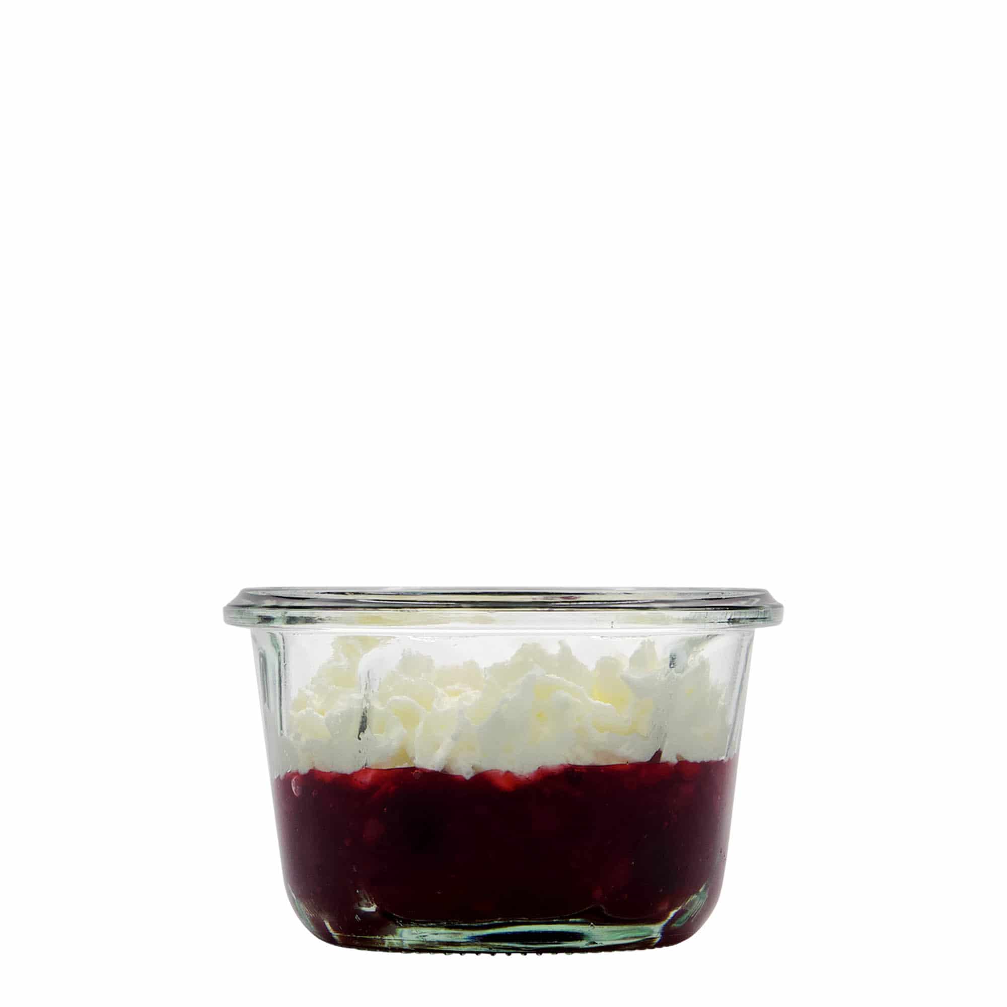 165 ml WECK Gugelhupf kavanozu, Ağız: Yuvarlak kenar