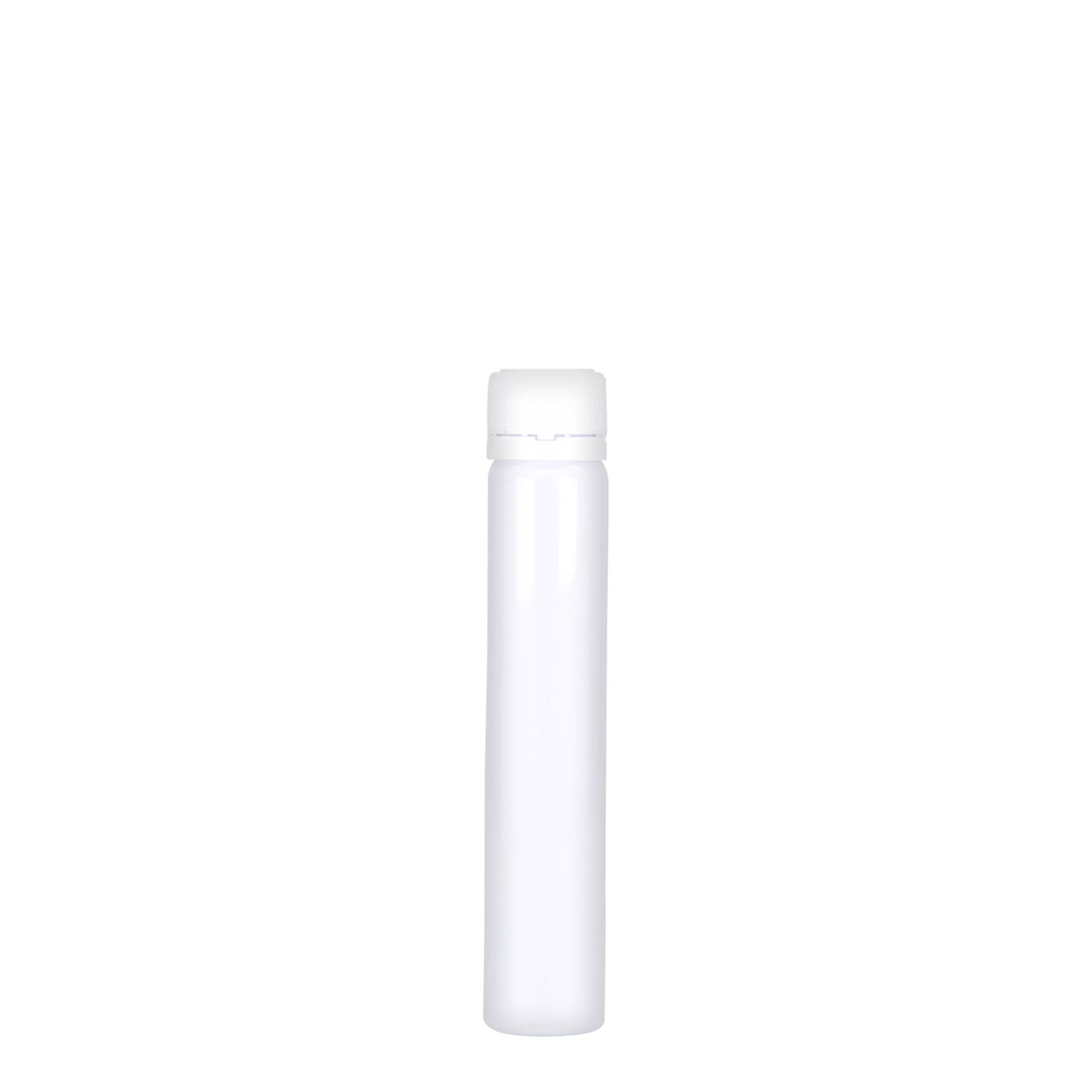 25 ml PET tüp, plastik, beyaz, ağız: vidalı kapak 25 ml PET tüp, plastik, beyaz, ağız: vidalı kapak