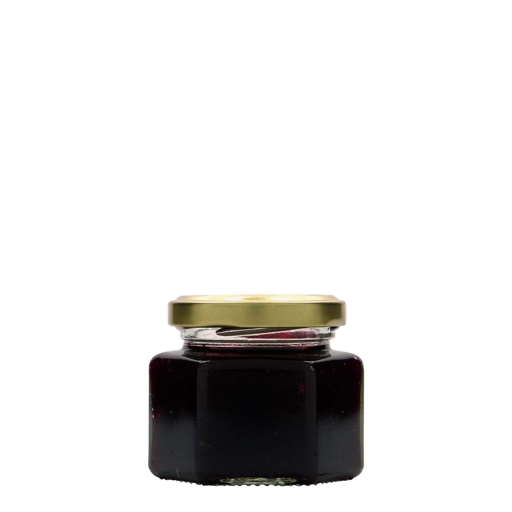 106 ml altıgen cam, ağız: Twist-Off (TO 53)