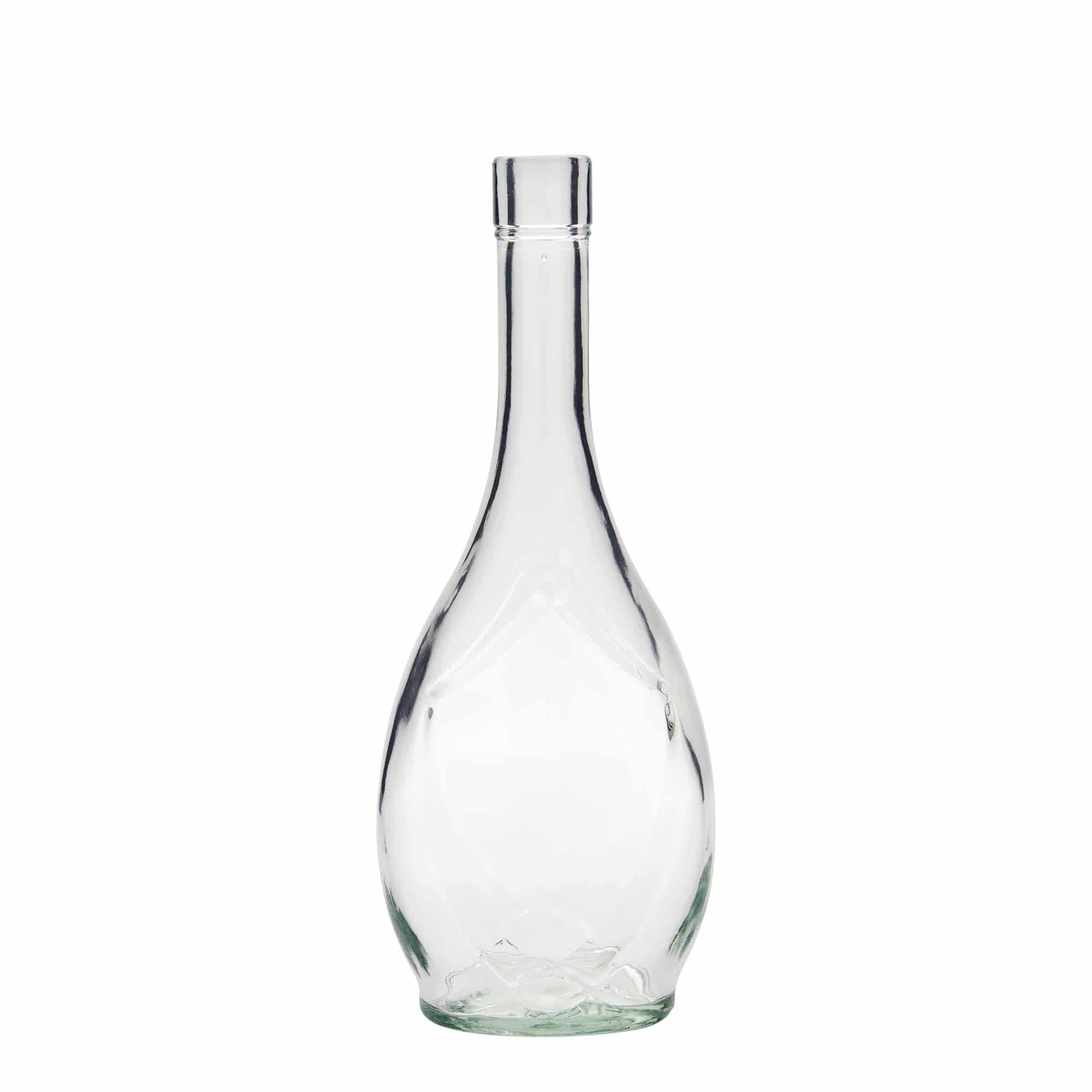 500 ml cam şişe 'Saragossa', oval, ağız: mantar 500 ml cam şişe 'Saragossa', oval, ağız: mantar