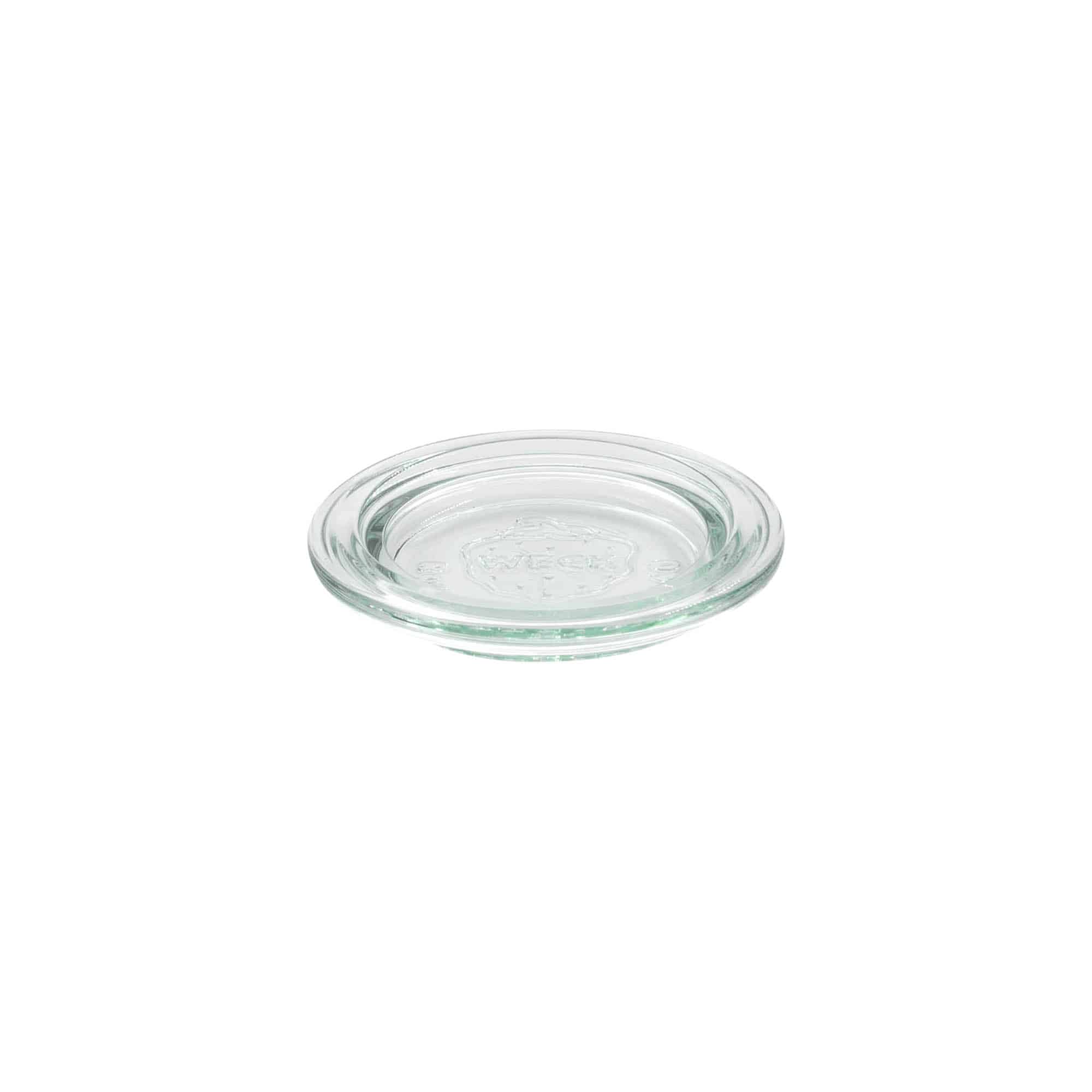 WECK-Glasskapak Yuvarlak Kenar #, Ağız için: RR60